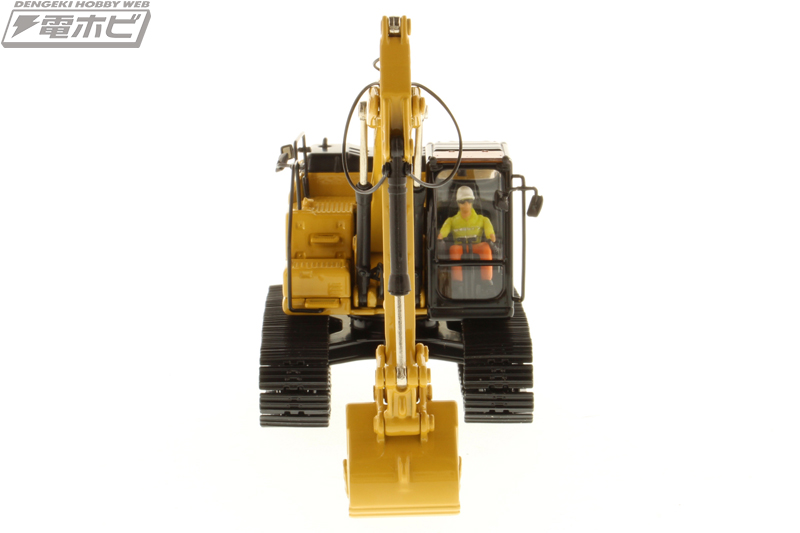 キャタピラーの中型油圧ショベル「CAT 320F L」が1/50スケールの塗装