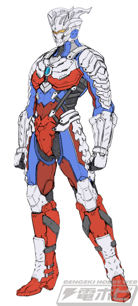 清水栄一先生描き下ろしデザインの「ULTRAMAN SUIT ZERO」ビジュアルが