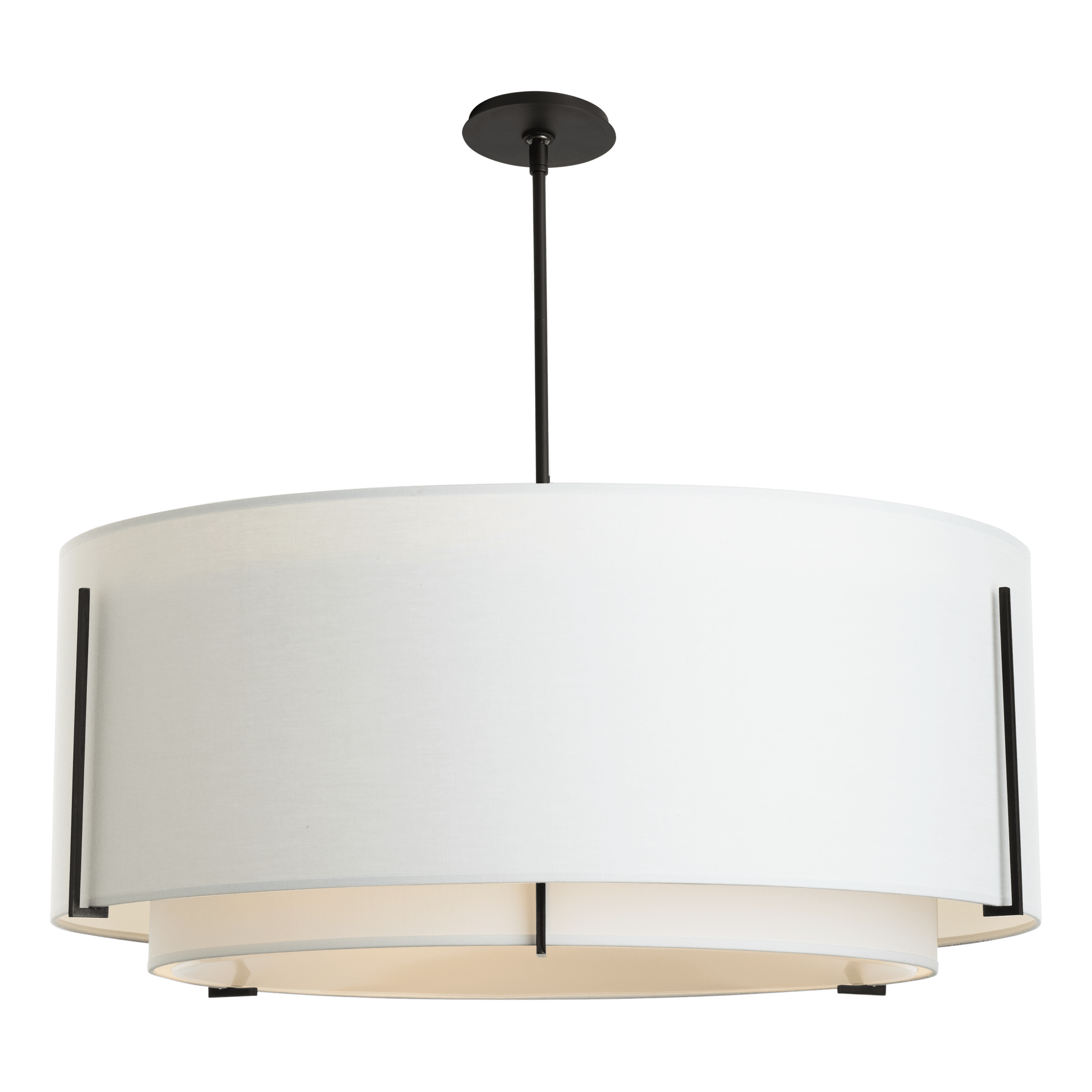 Exos Double Shade Large Scale Pendant | by Hubbardton Forge | 194636