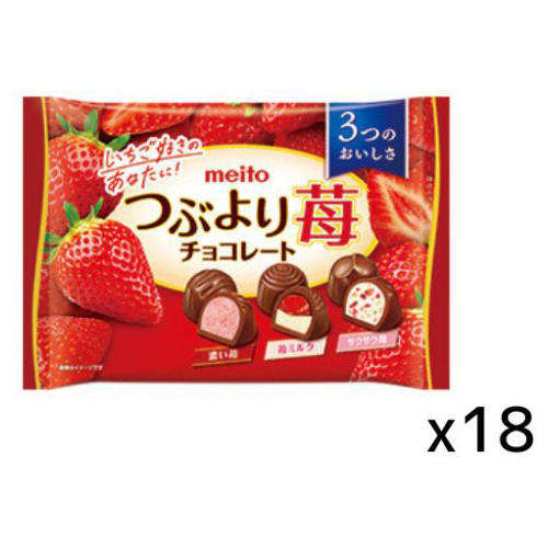 メイトー つぶより苺チョコレート 118g×18｜小規模保育施設向けの通販