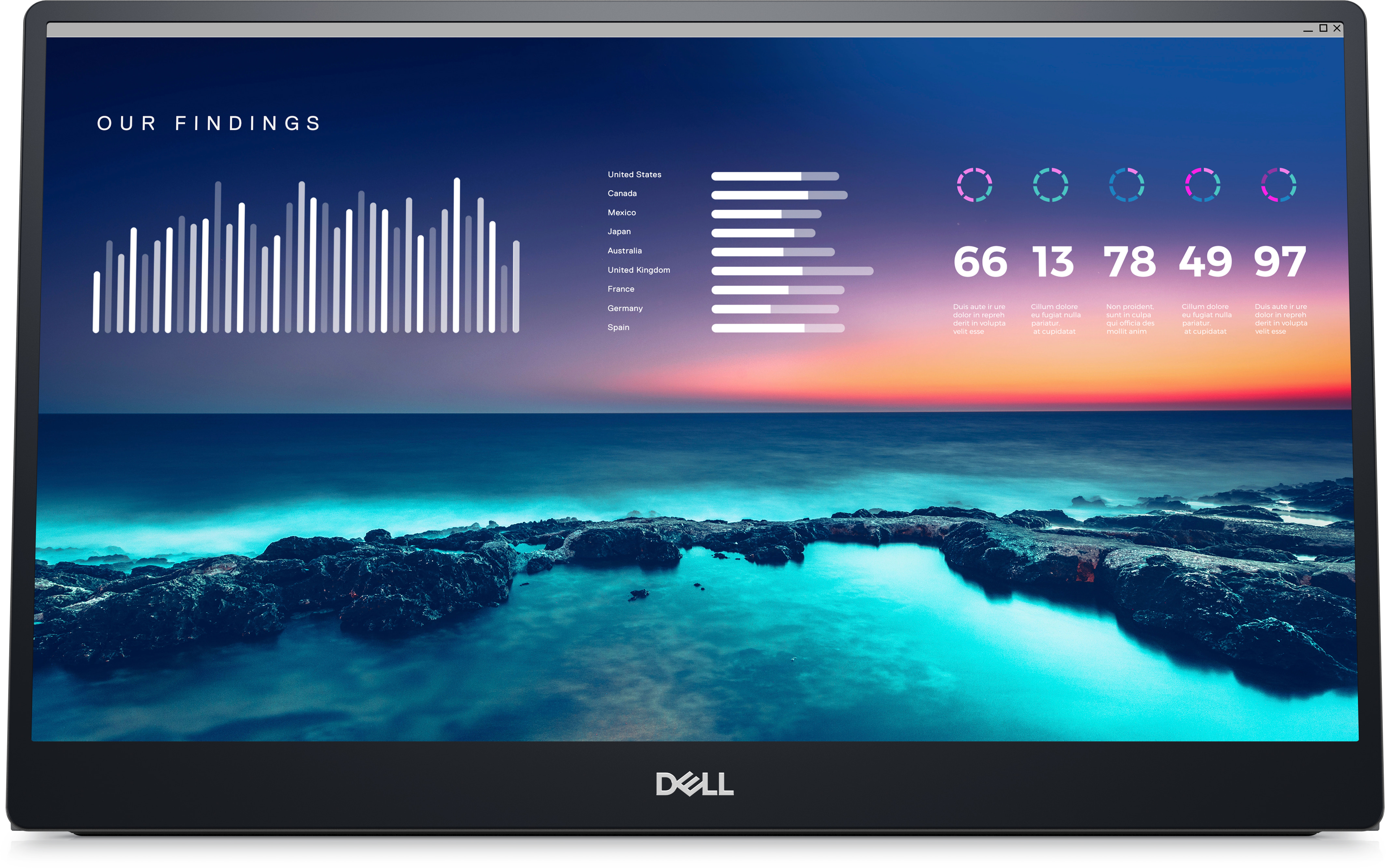 Dell 14 ポータブル モニター - P1424H | Dell 日本