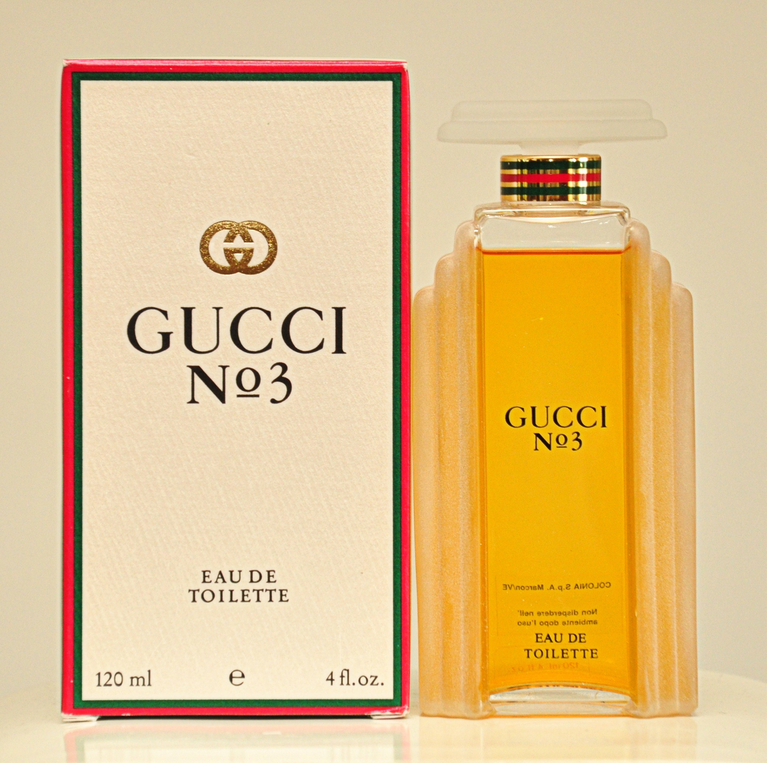 Gucci No 3 by Gucci Eau De Toilette Edt 120ml 4 Fl. Oz. Splash Not