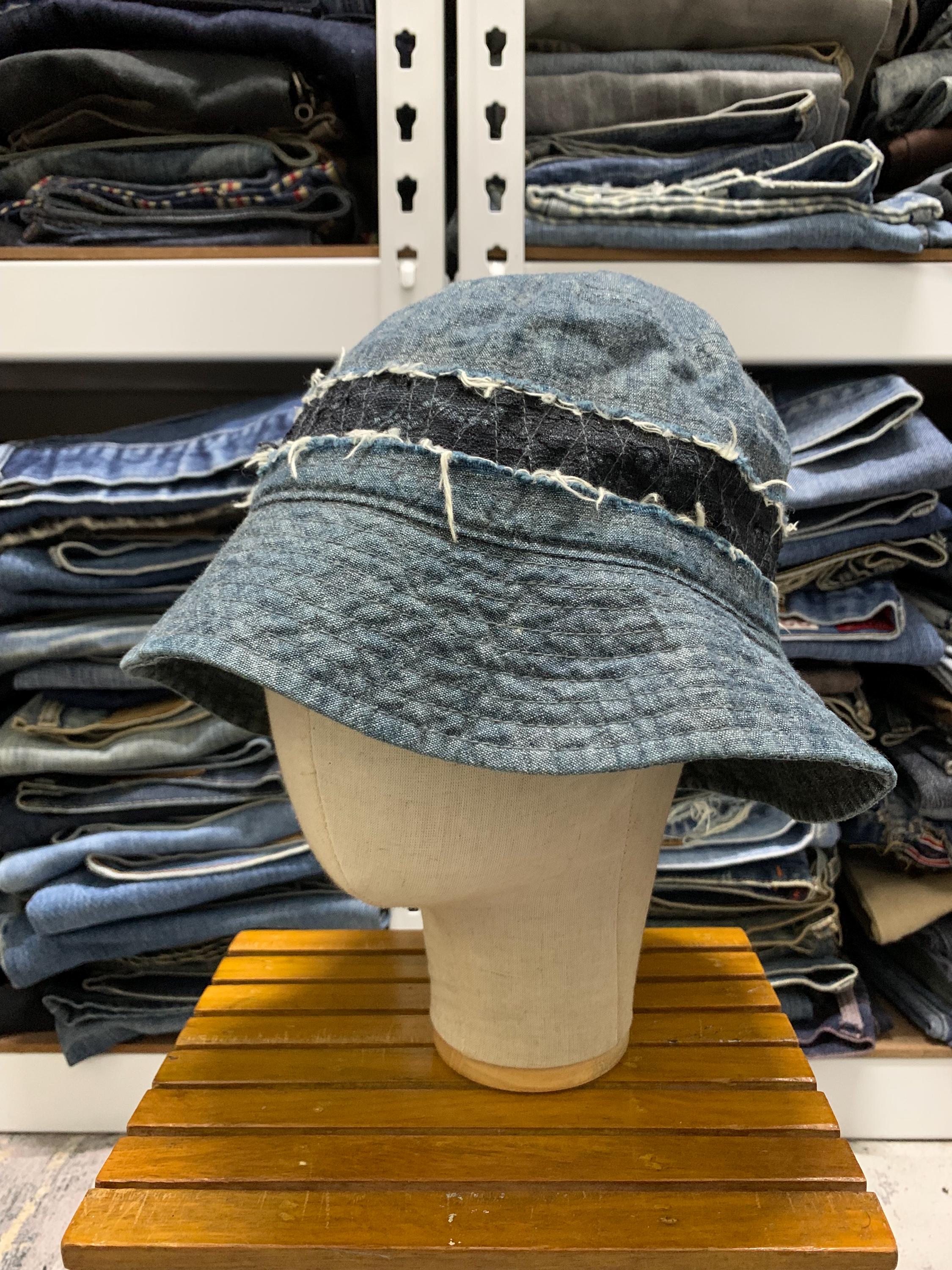 KAPITAL パッチワークフリンジデニムハット KAPITAL パッチワーク