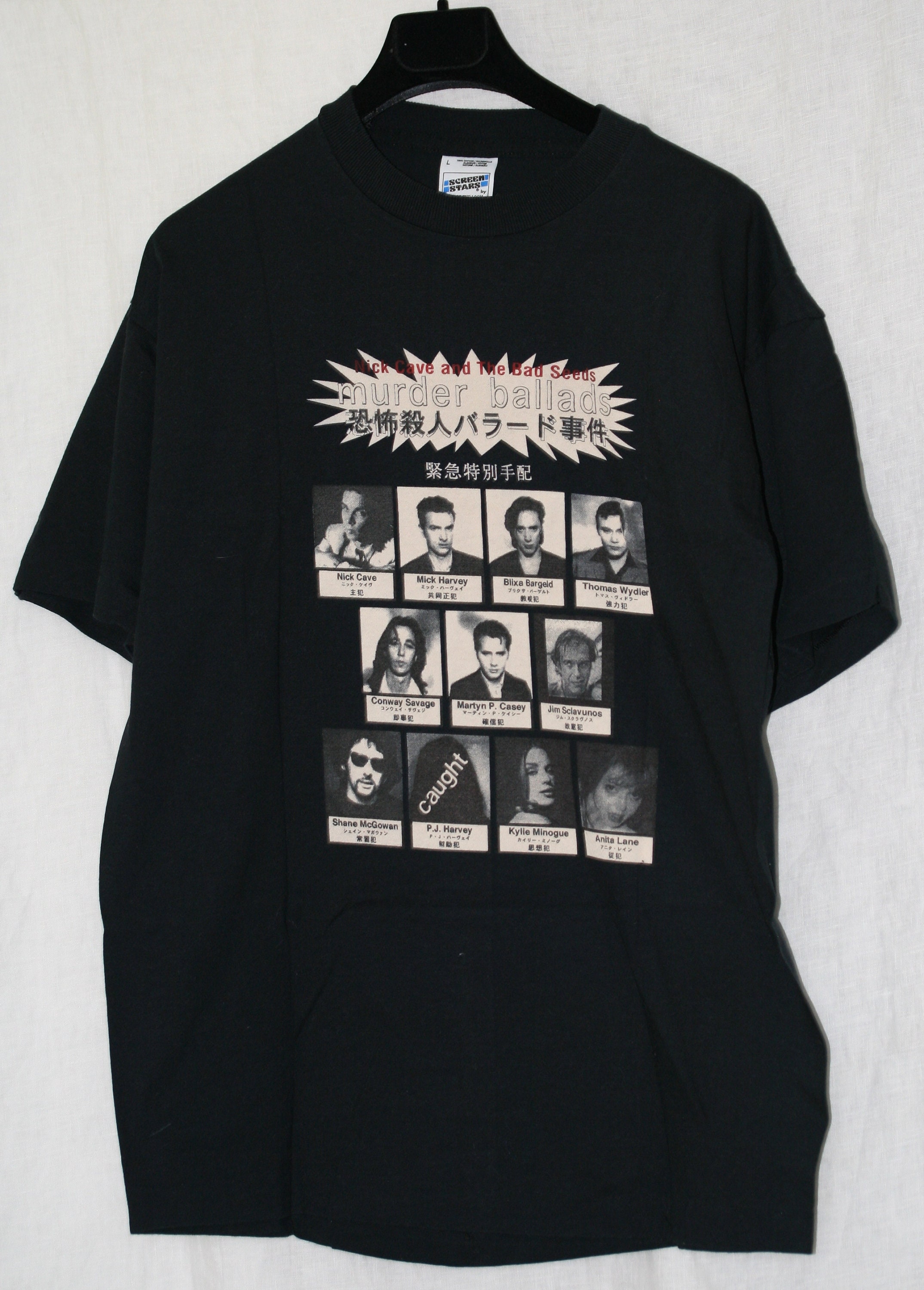 Vintage 1996 NICK CAVE and the Bad Seeds Tour T-shirt - Etsy
