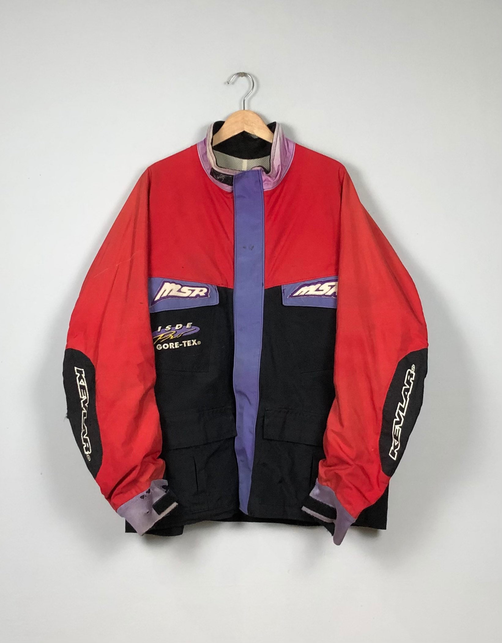 ヴィンテージ MSR MSR MS Racing Malcom Smith Racing Gore Tex Kevlar