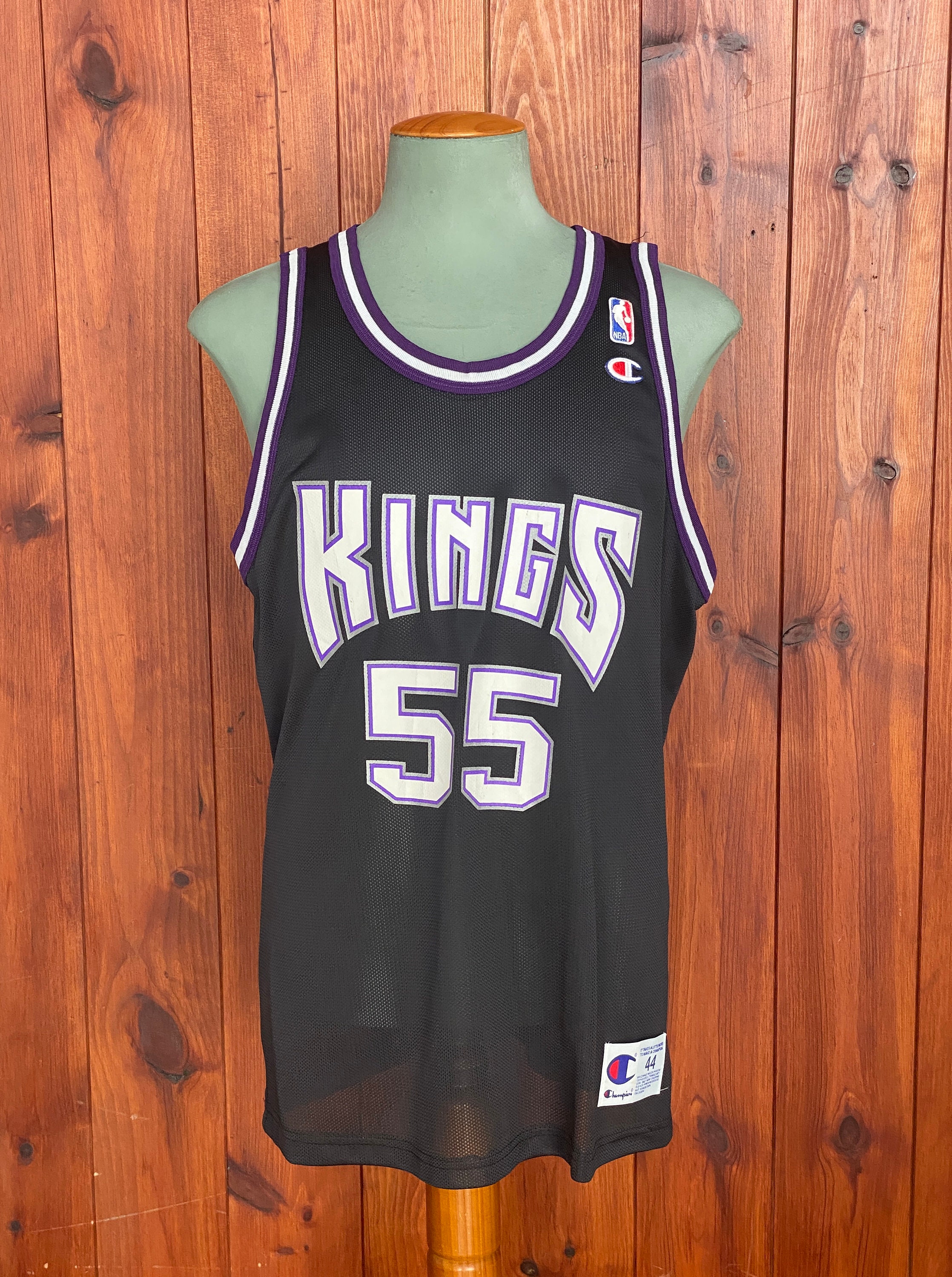 Vintage 90s Champion Sacramento Kings #55 Jason Williams Jersey