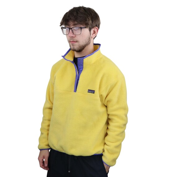Vintage 80s 1988 Patagonia Synchilla Fleece Snap T Pullover Jacket