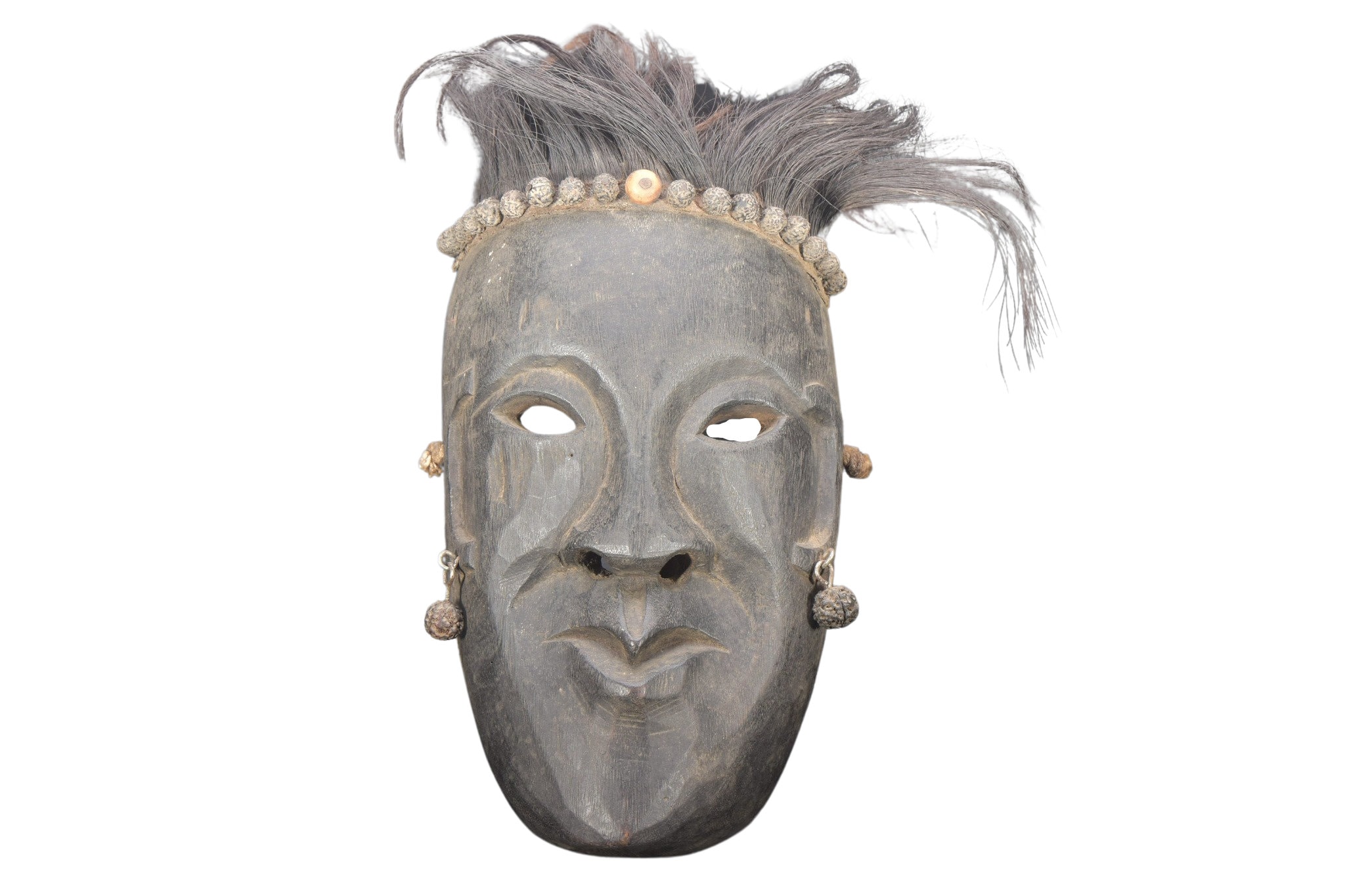 ネパール 呪物 シャーマンマスク 仮面 シェルパ族 タマン族 民間信仰