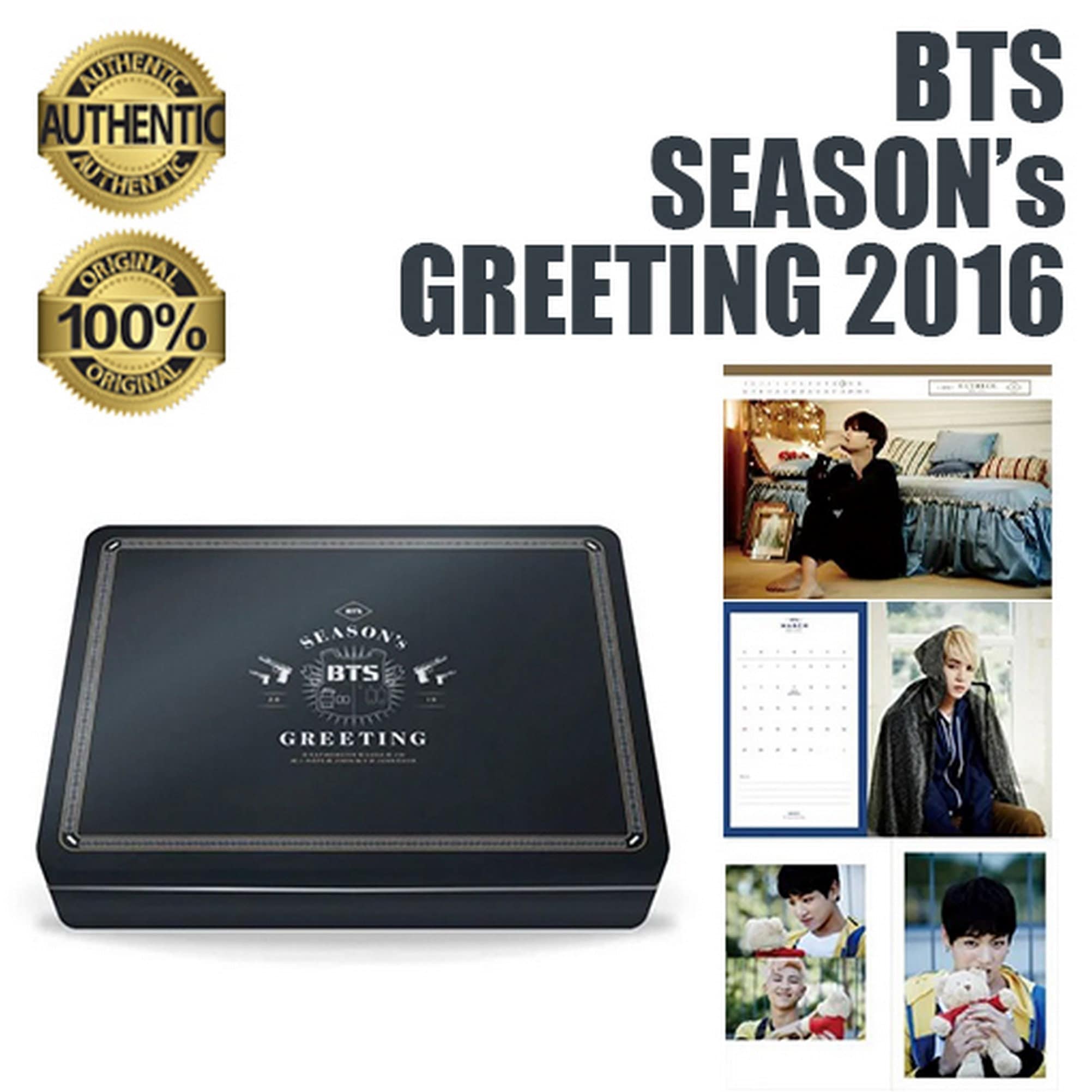 BTS Opened 2016 Season Greeting |bts Card |bts Party Decor |bts