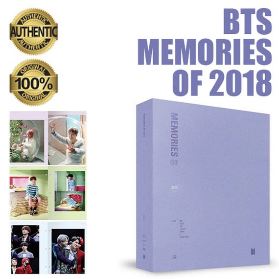 BTS Opened 2018 Memories DVD Package With Random 1 Original