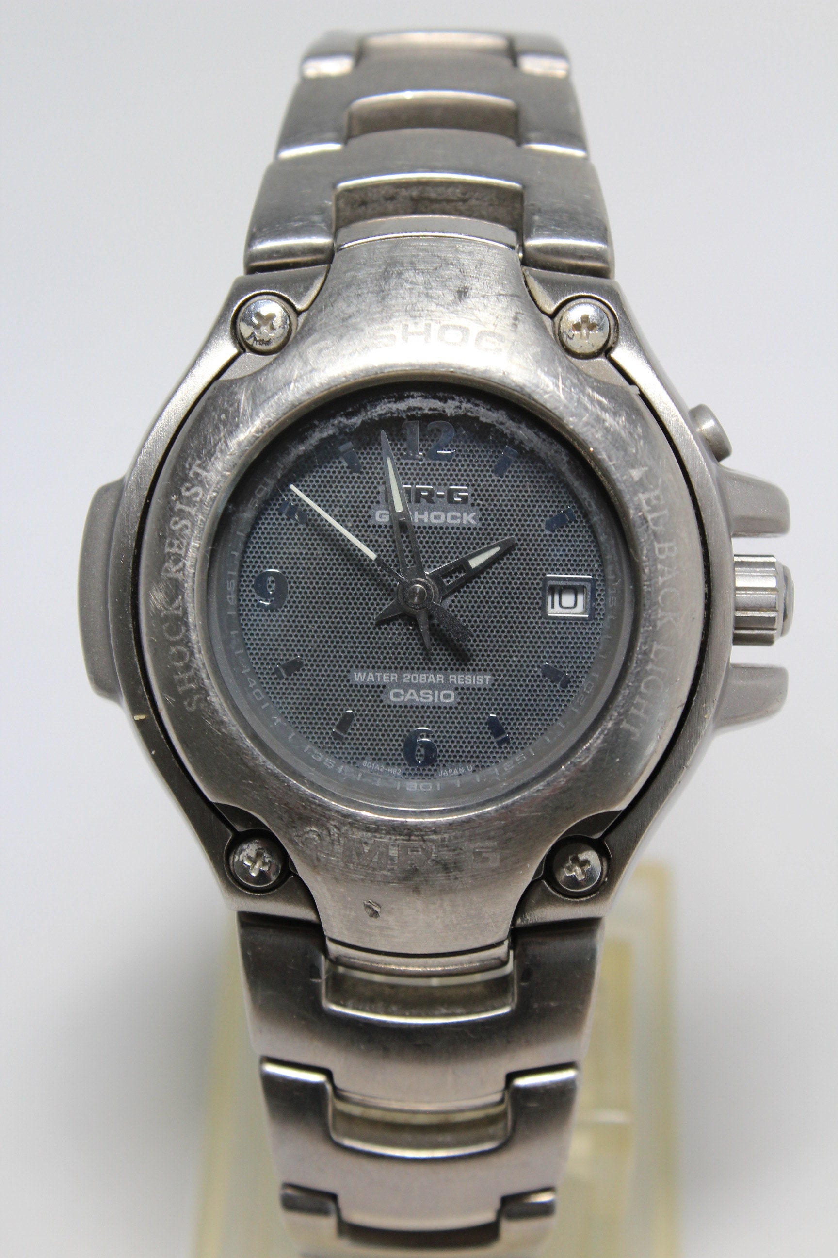 CASIO G-shock MR-G MRG-122 Titanium Analog Watch - Etsy