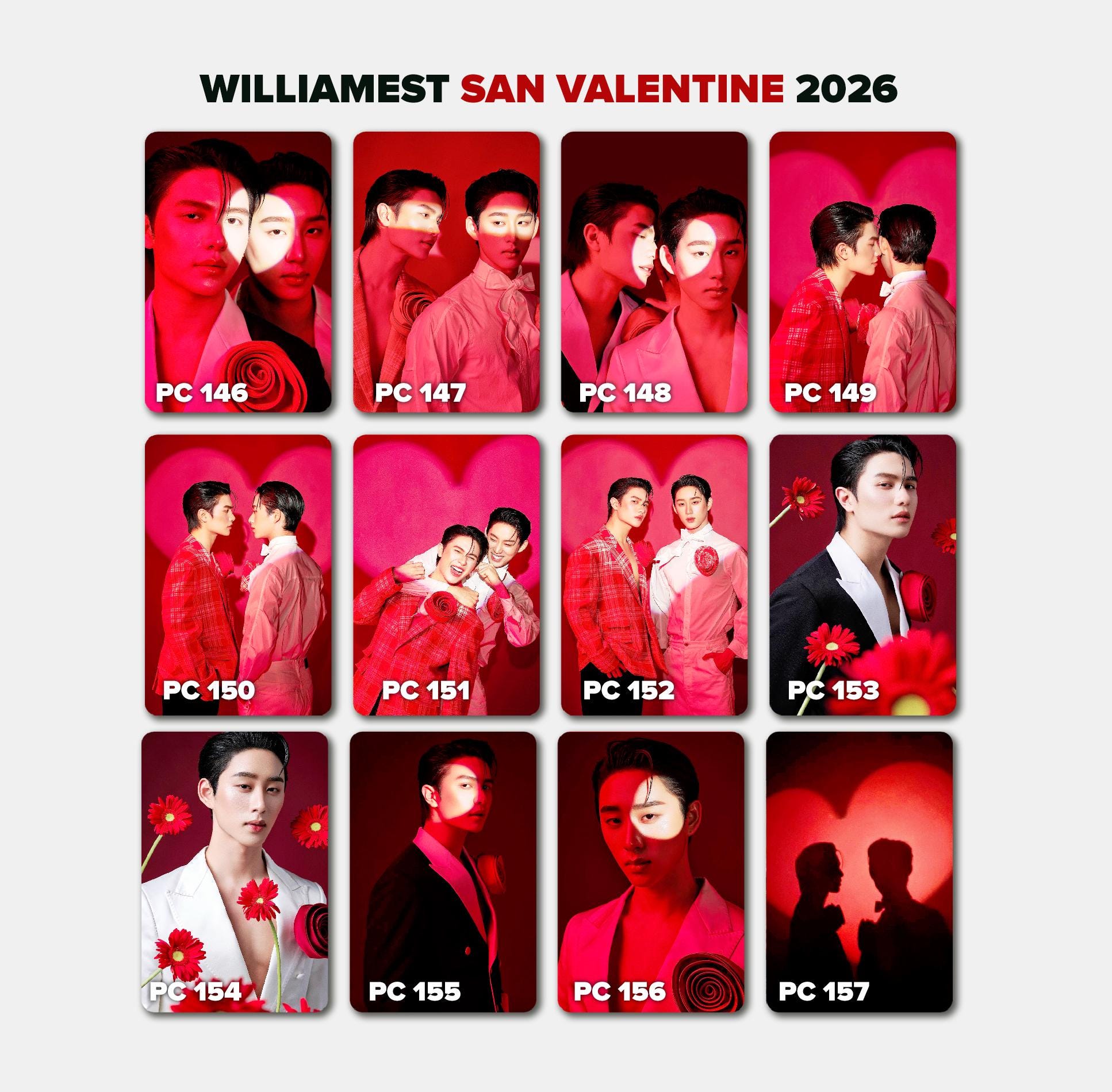 WILLIAMEST | Photocard, Set Photocards / Thamepo GMMTV, Romemok