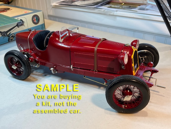 Pocher Alfa Romeo 8C 2300 Monza 1:8 Scale Model Kit - Etsy
