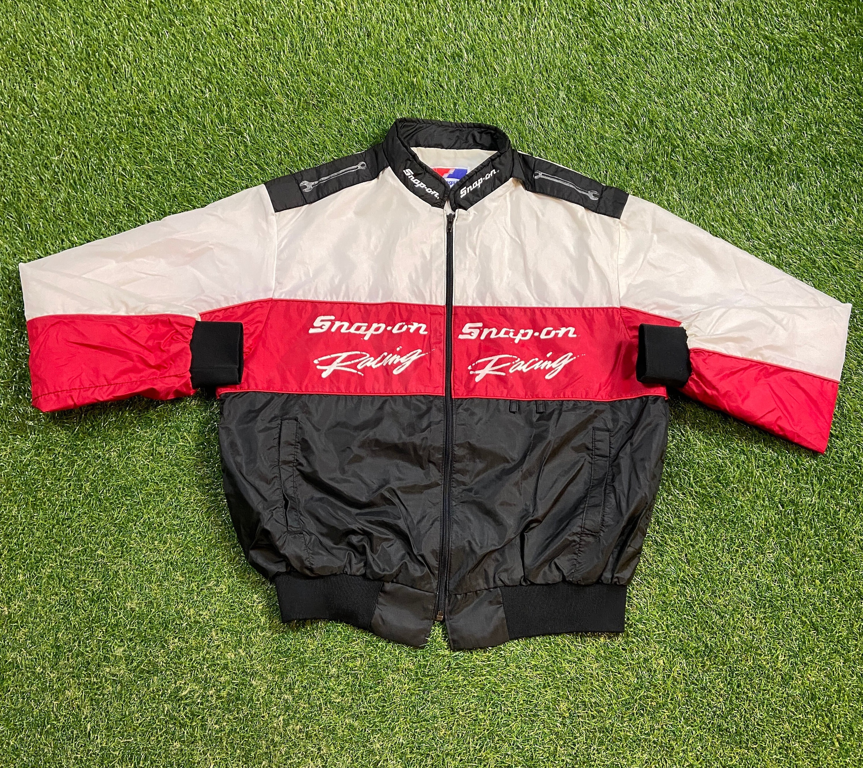 白*石様 Snap-on Swingster XL ブラック中綿ジャケット VINTAGE Snap