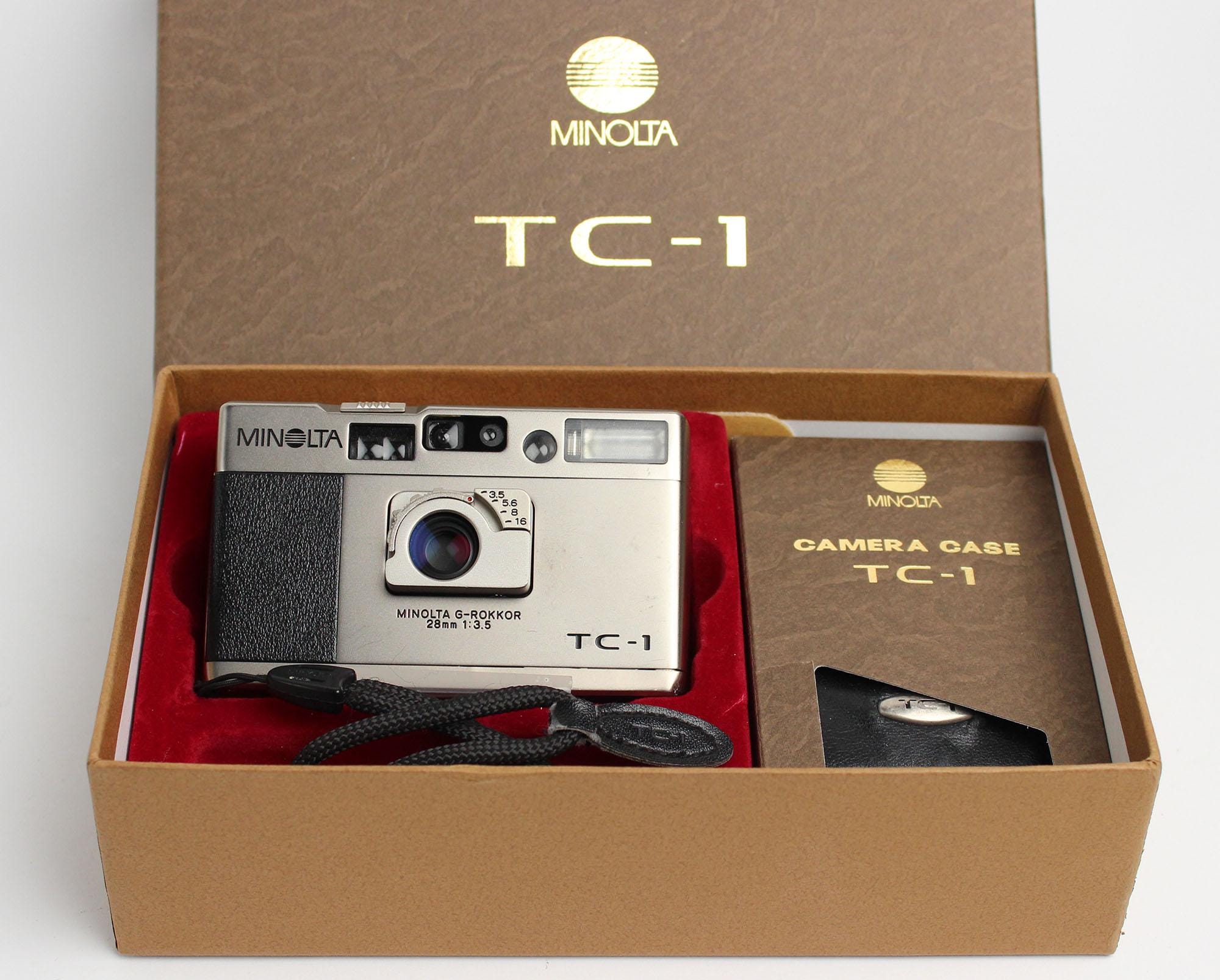 MINOLTA TC-1 35mm Point-and-shoot Film Camera - Complete CLA