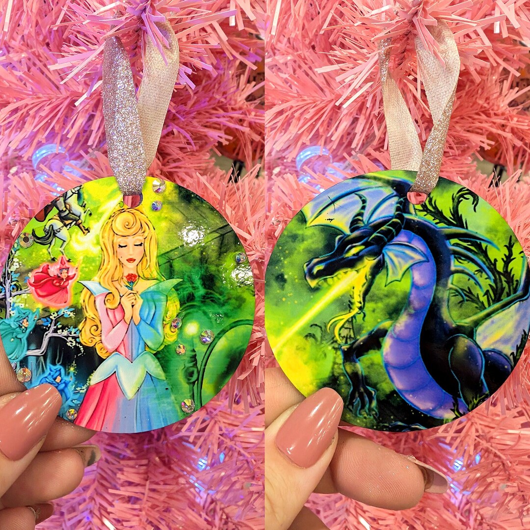 Once Upon a Dream- Sleeping Beauty Maleficent Dragon Flora Fauna