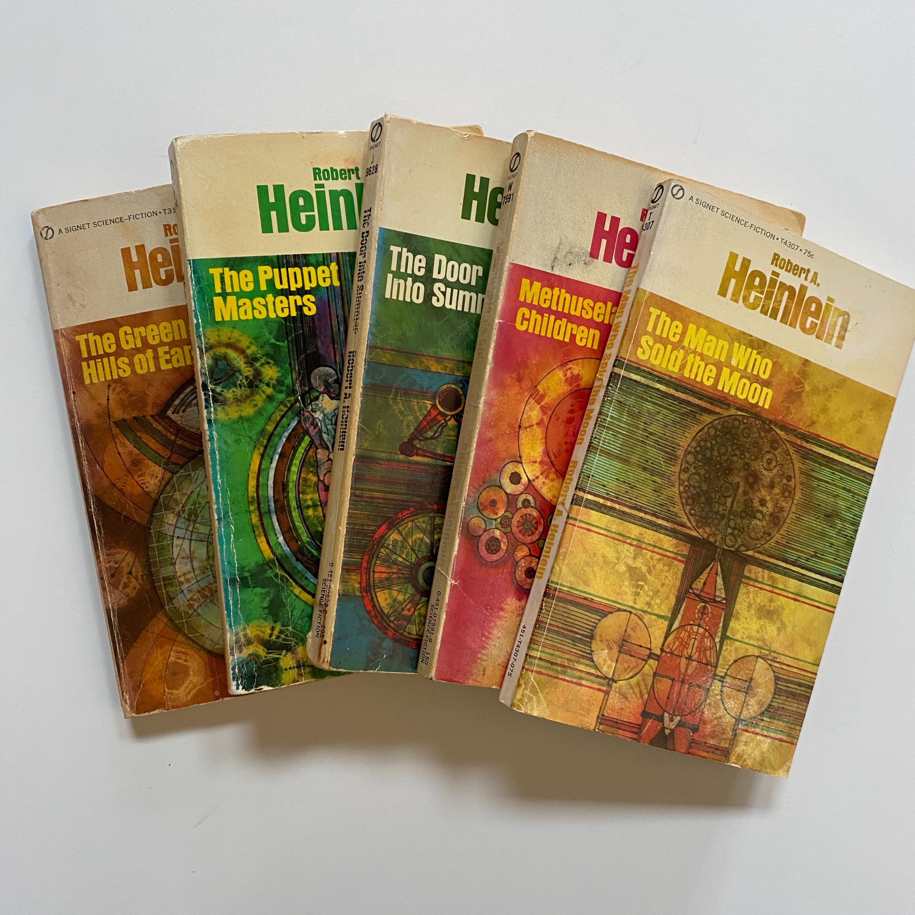 希少 Robert A. Heinlein 5冊セット サイエンスフィクション 希少