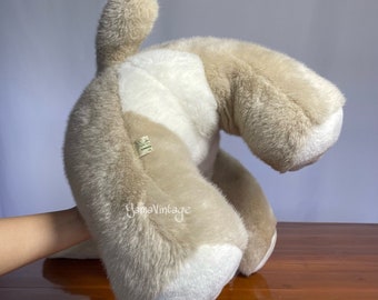 ヴィンテージ 1983年代 大型 梅吉犬 ぬいぐるみ 子犬 日本製 中古 昭和