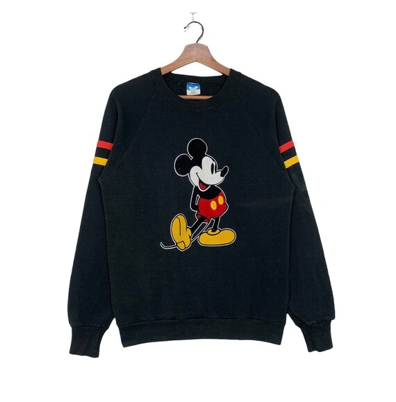 Vintage 90s Mickey Mouse Sweatshirt, Disney Cartoon Pullover (size