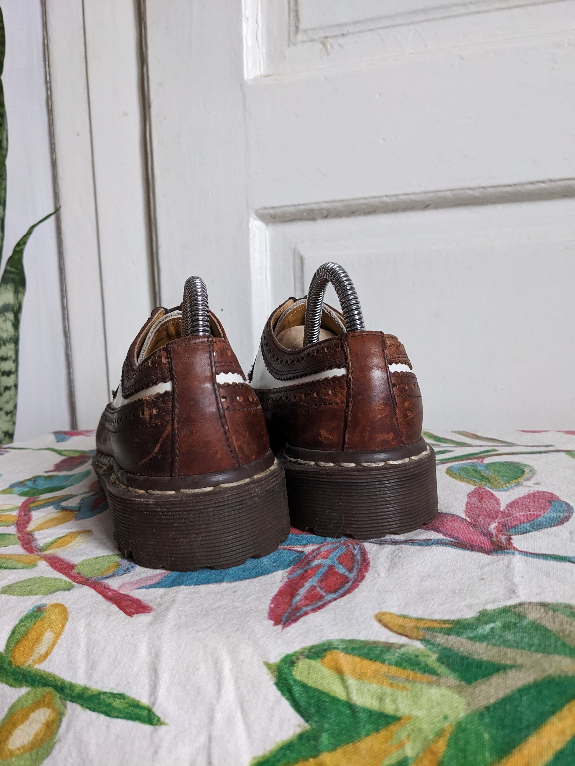 Vintage Dr. Martens 3989/59 Brogue Wingtip Oxfords Shoes - Etsy