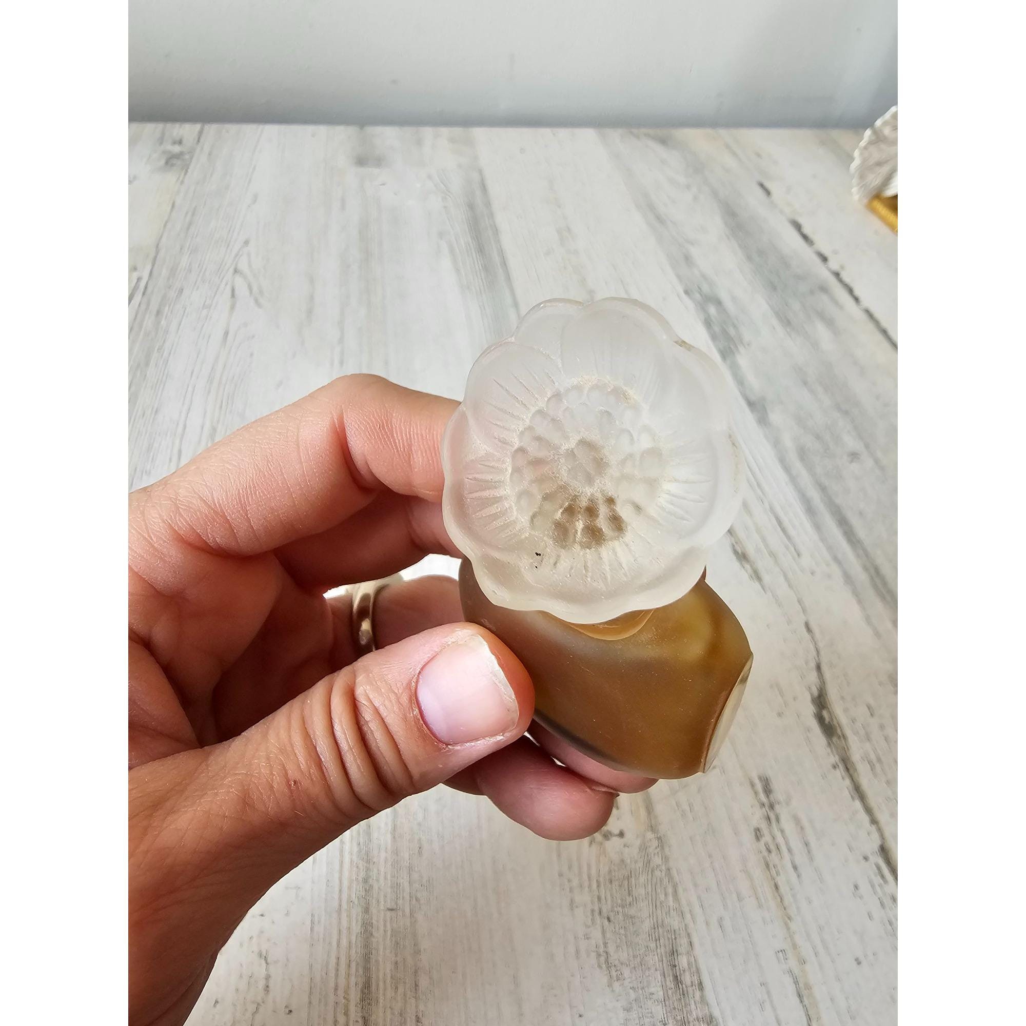 美品❗️ラリック アネモネ香水ボトルとペーパーウェイト ヴィンテージ