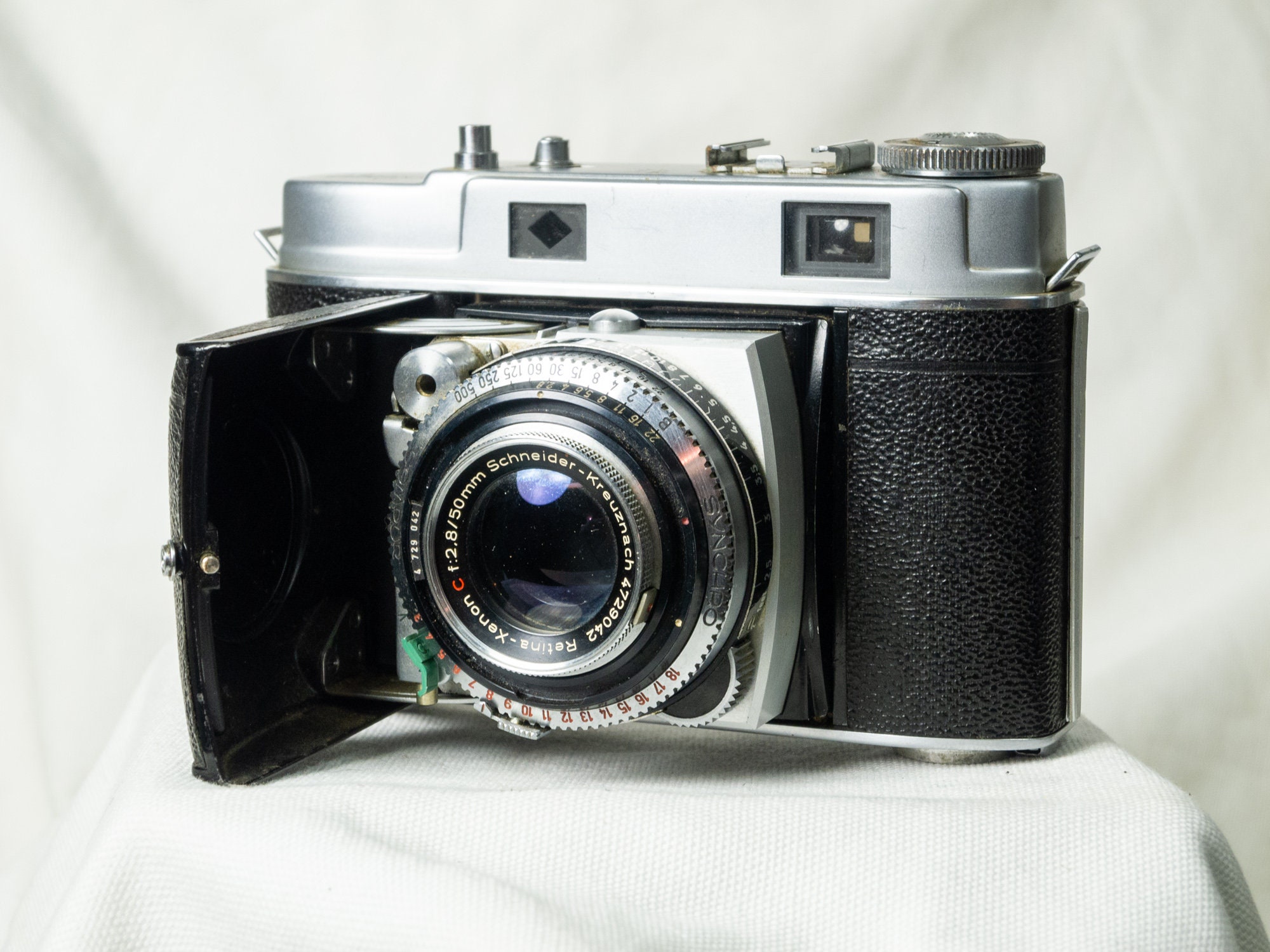 Kodak Retina IIC w-Schneider-Kreuznach Retina-Xenon 50 mm f2.8