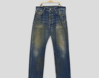 Vintage Levi's 501 Xx Denim Jeans ⎟ 34 X 31 - Etsy