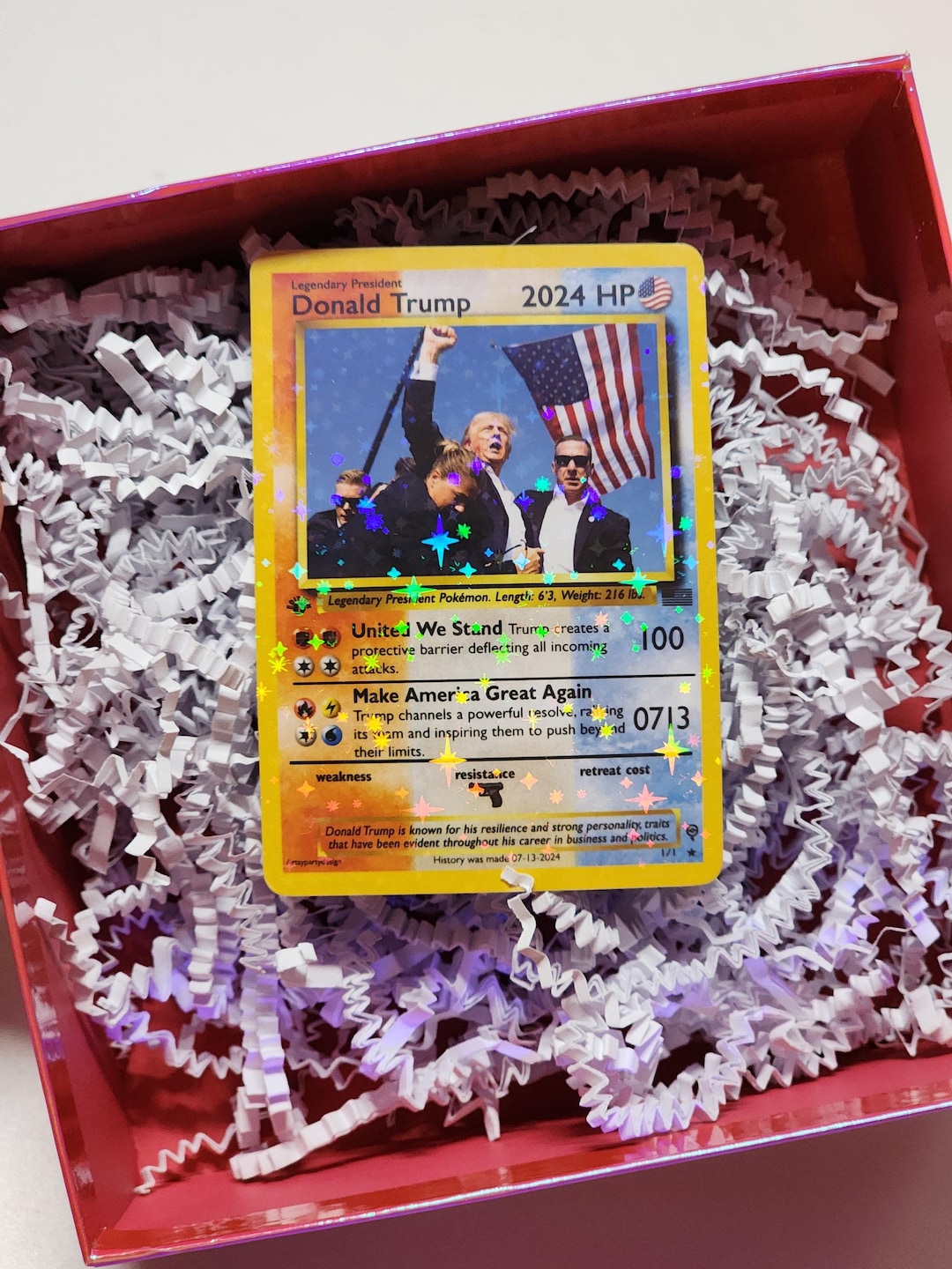 Donald Trump Pokemon Card, Trump Pokemon Card, Meme Gift, Gag Gift