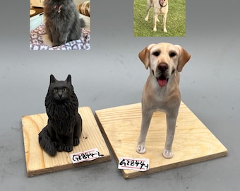 パーソナライズされたカスタム犬用ウェディングケーキトッパー、ペット