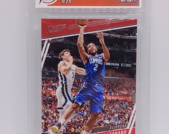 Kawhi leonard autographed card - Etsy 日本