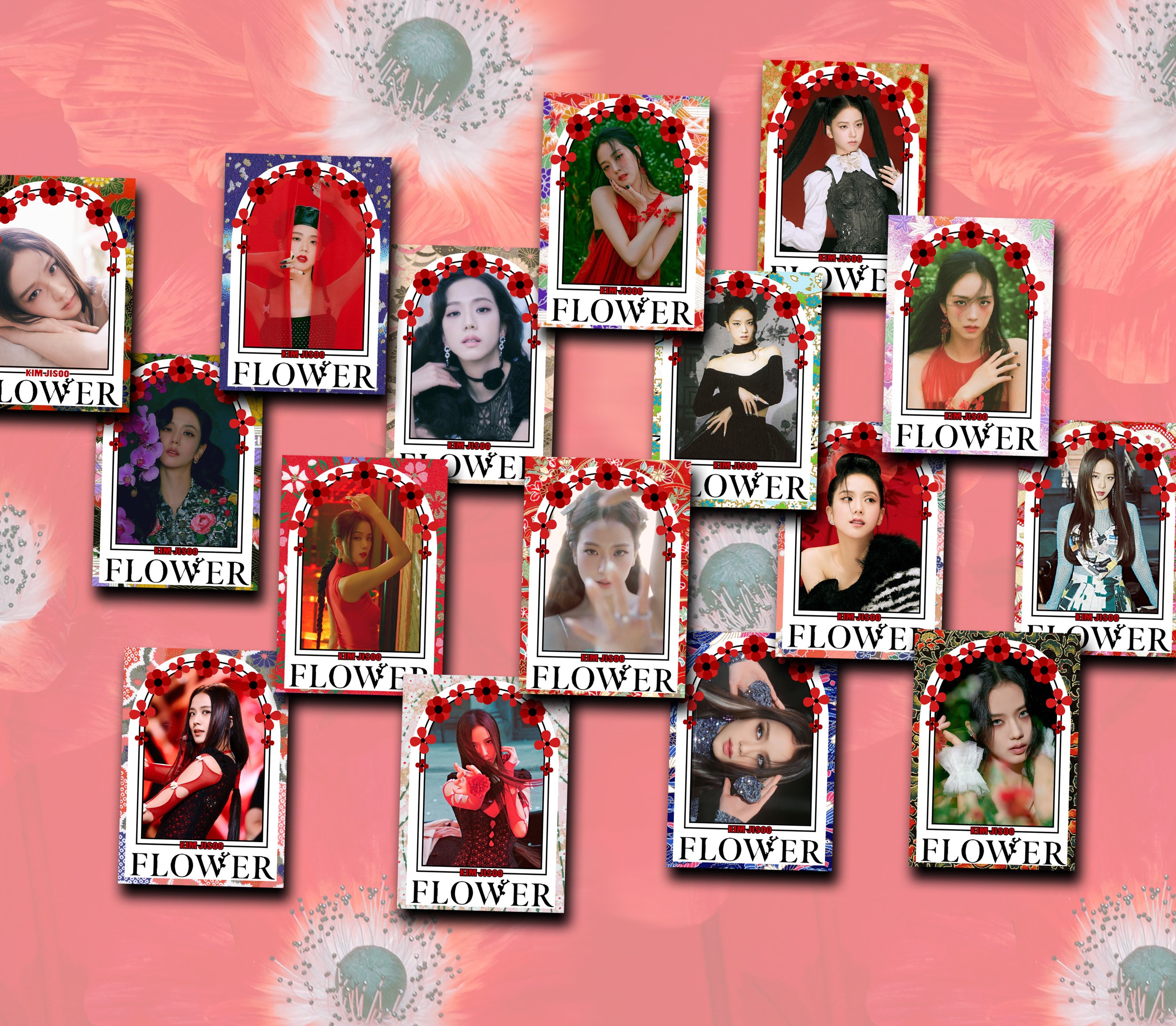 ブラックピンク ジス ソロアルバム ME / フラワー / ペルソナ 写真