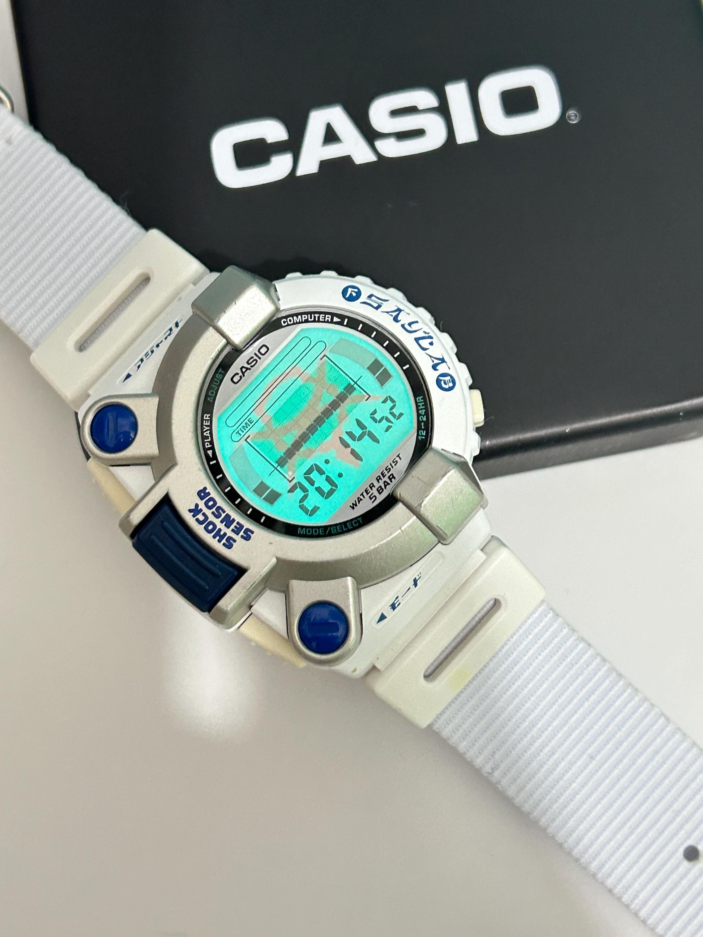 CASIO JG-310-4T Cyber Max Japanese Digital Watch Rare Vintage Very
