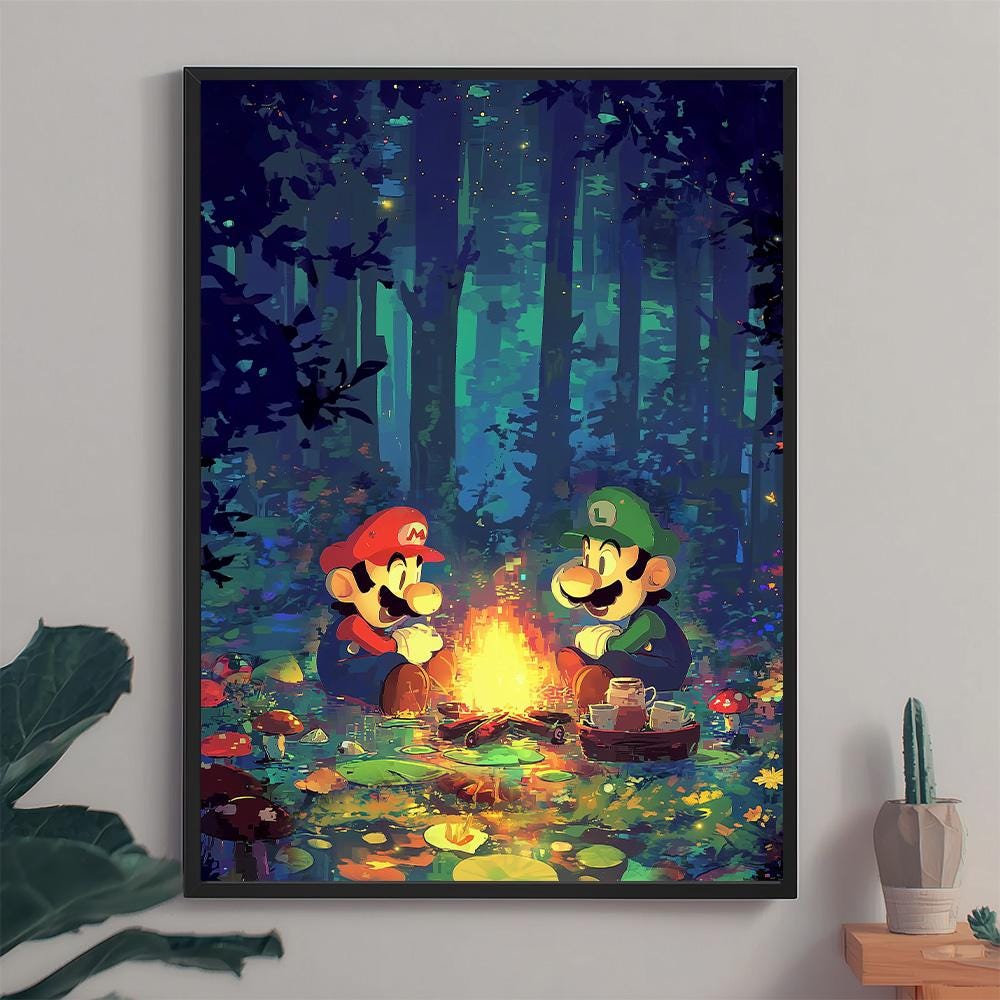 Super mario 64 painting - Etsy 日本