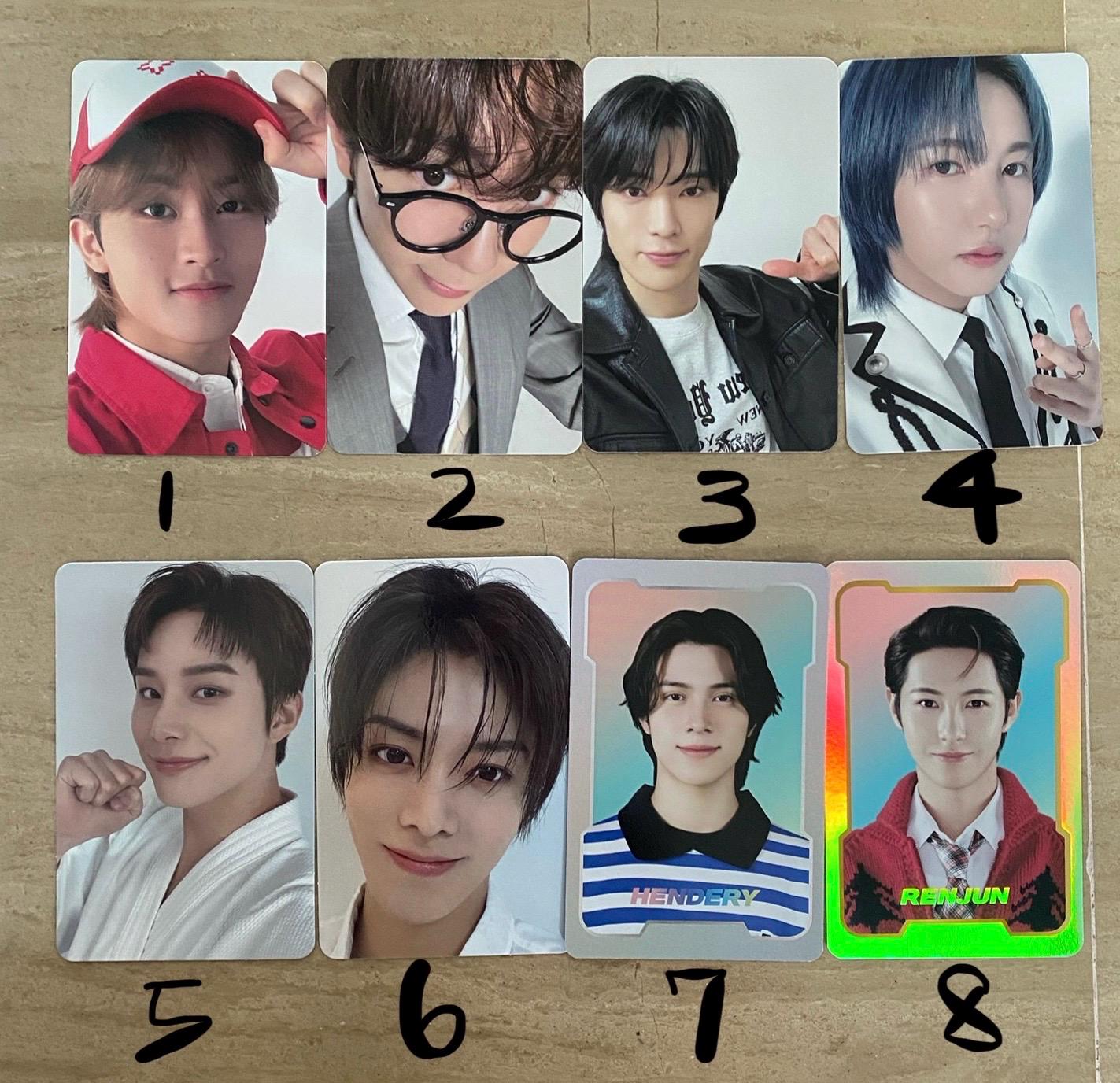 Official NCT Zone Card Pack NCT 127 Dream Wish Wayv (taeyong