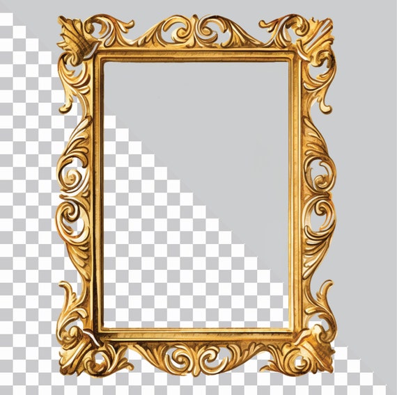 ゴールドフレーム クリップアート、アンティークフレーム PNG クリップ