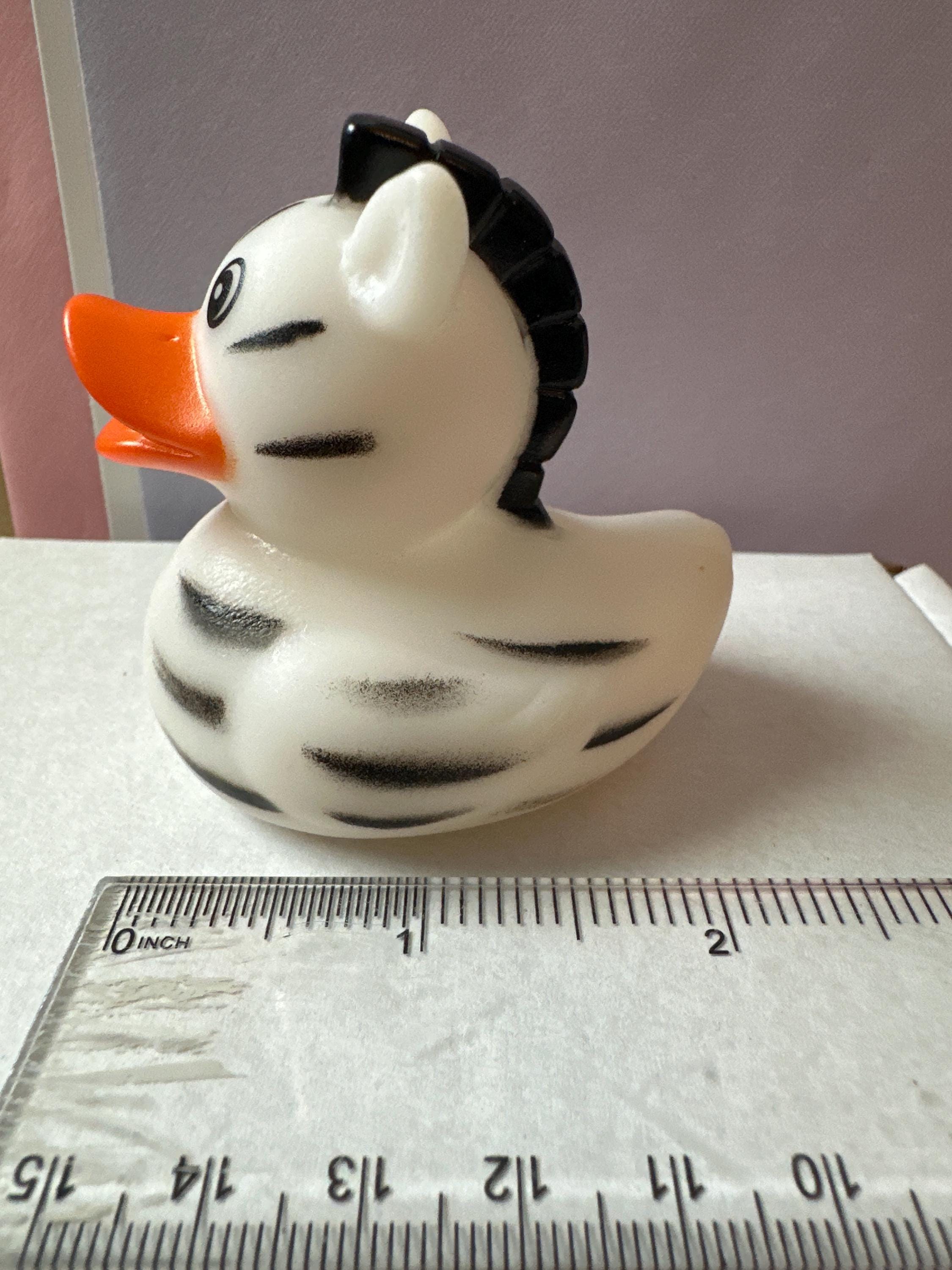 Zebra Rubber Duck, Collector Office Gift (2 Inch) - Etsy Canada