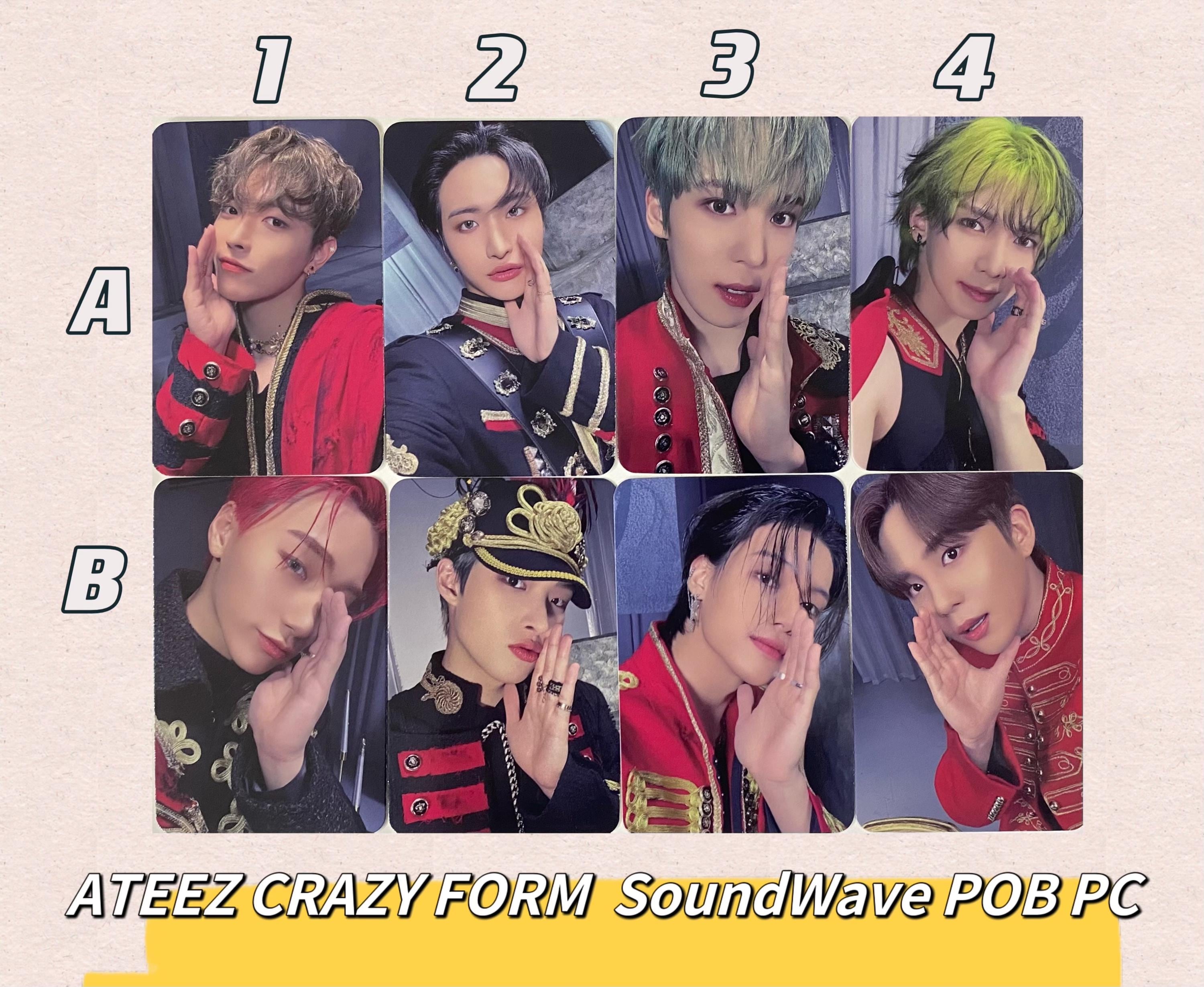ATEEZ [official] Sound Wave Crazy Form POB Preorder World Fin