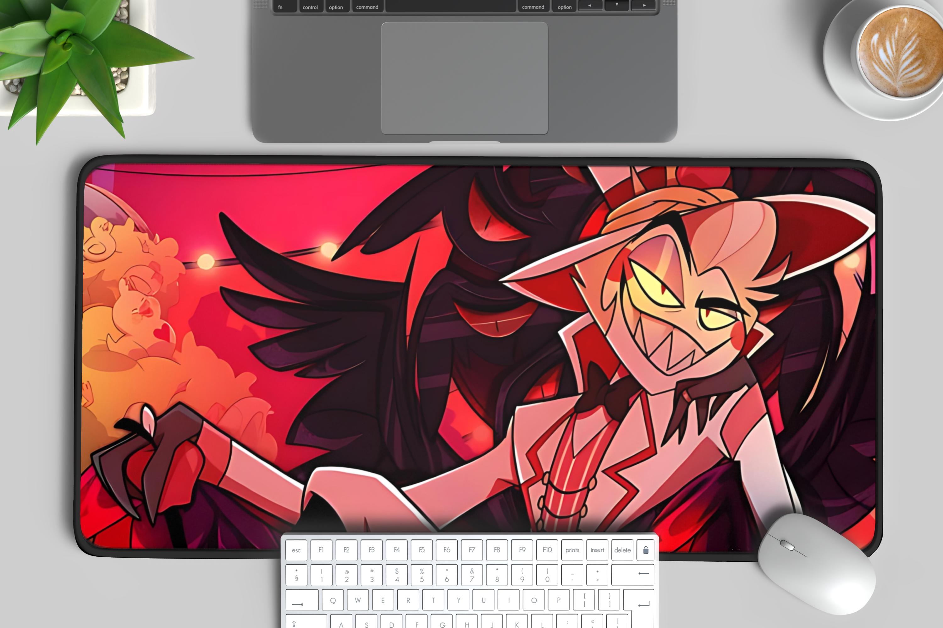 ハズビンホテル Hazbin Hotel 公式 バレンタイン限定 ポスター ハズ