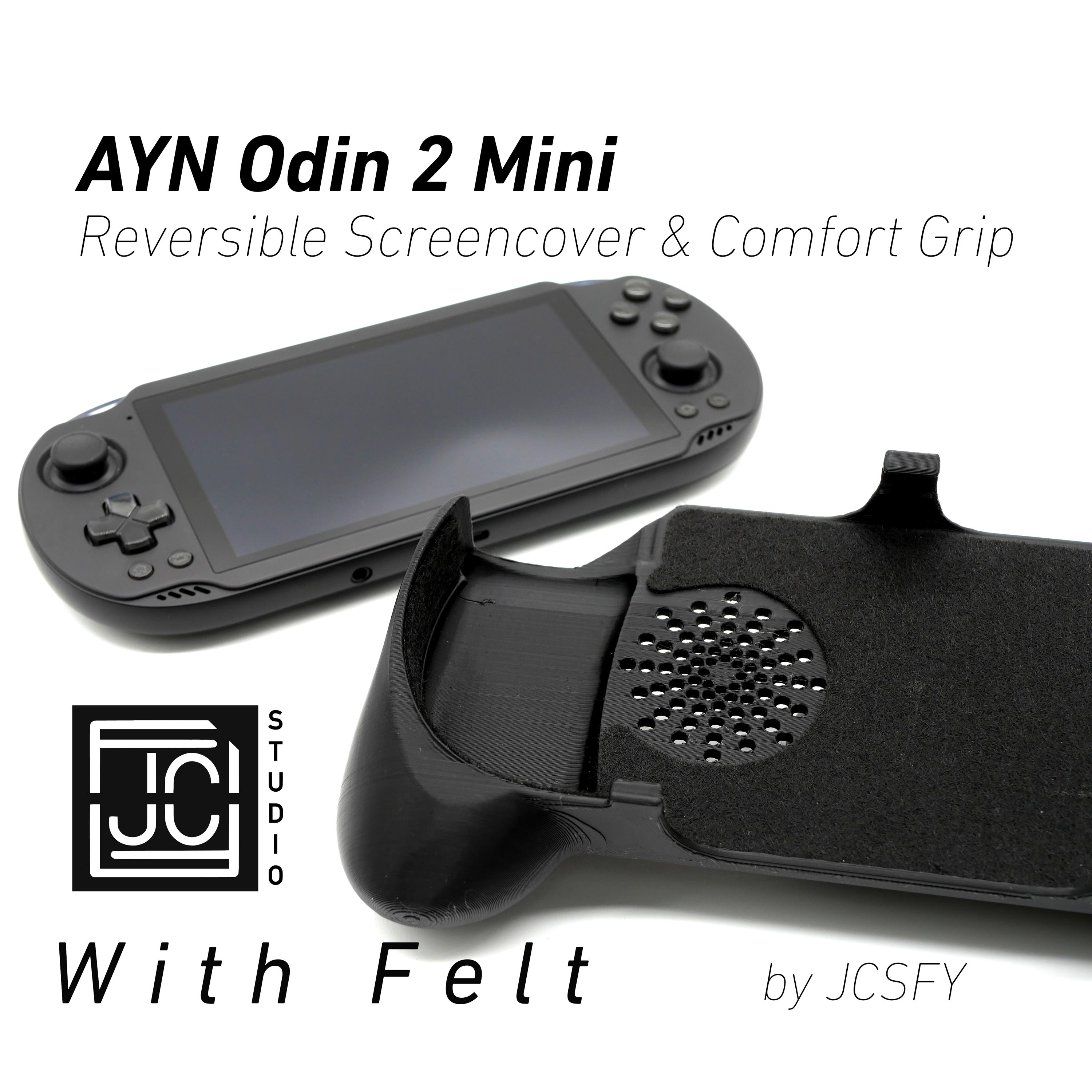AYN Odin 2 Mini Grip 2-in-1 リバーシブルスクリーンカバー & 厚手
