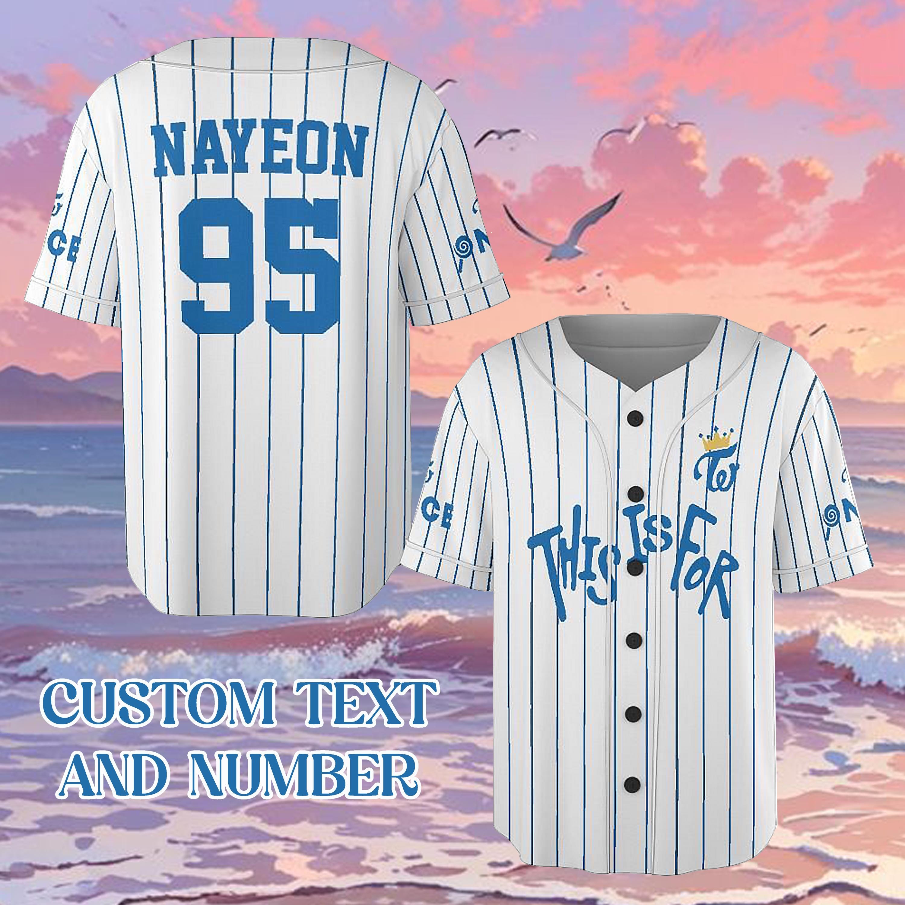 Twice Baseball Jersey Jihyo - Etsy