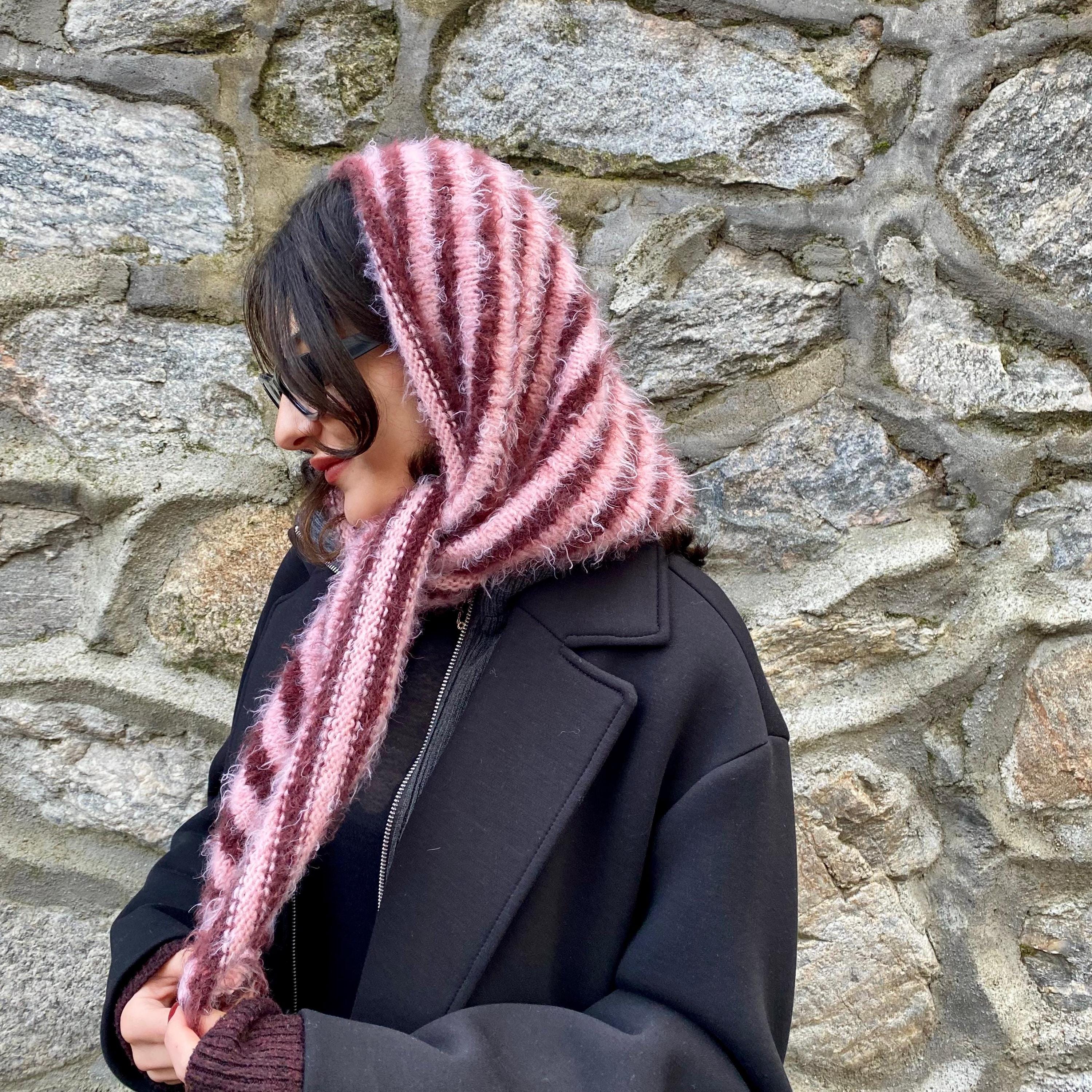 Striped Scarf Y2k - Etsy