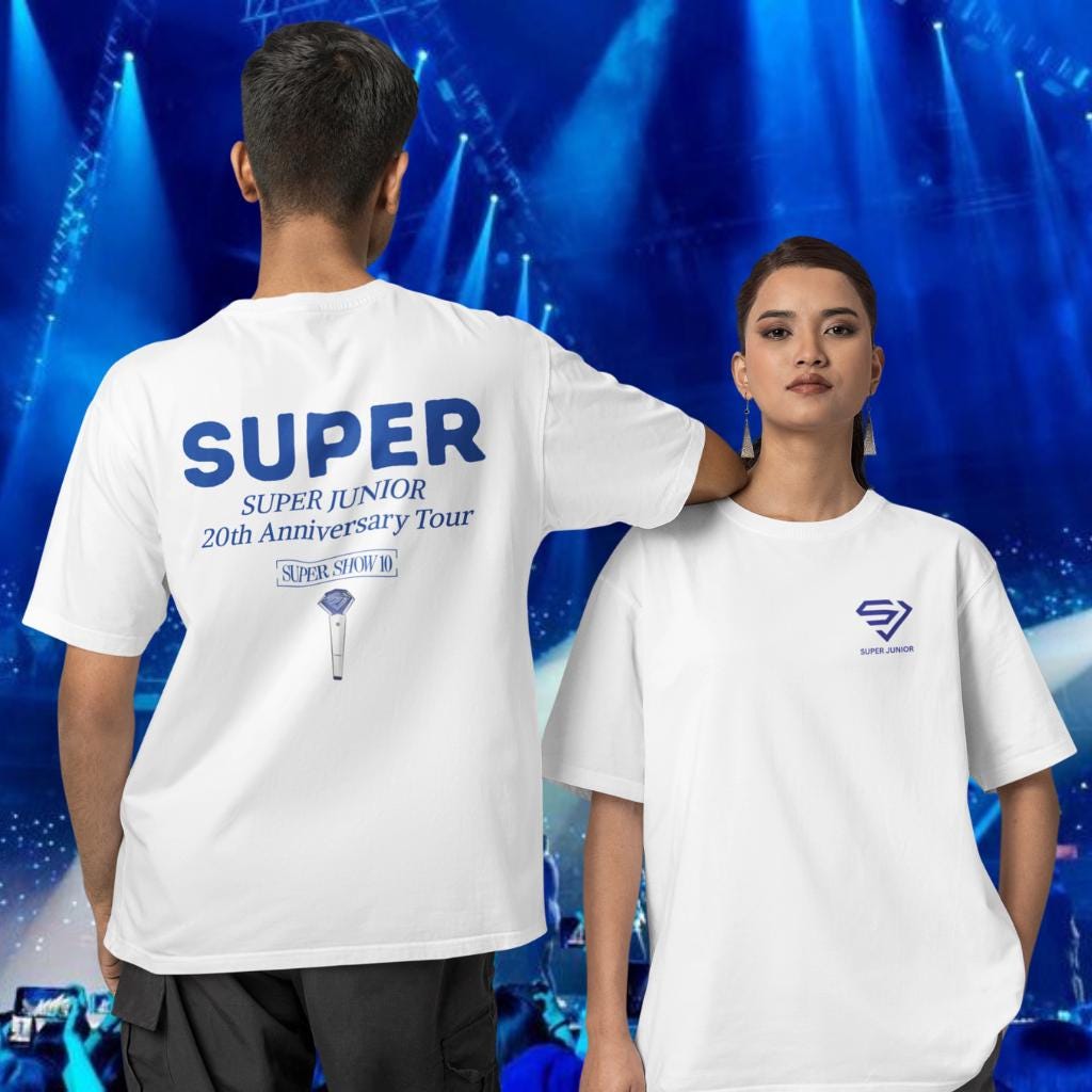 Super Junior 20th Anniversary Tour T-shirt | Super Show 10 Kpop