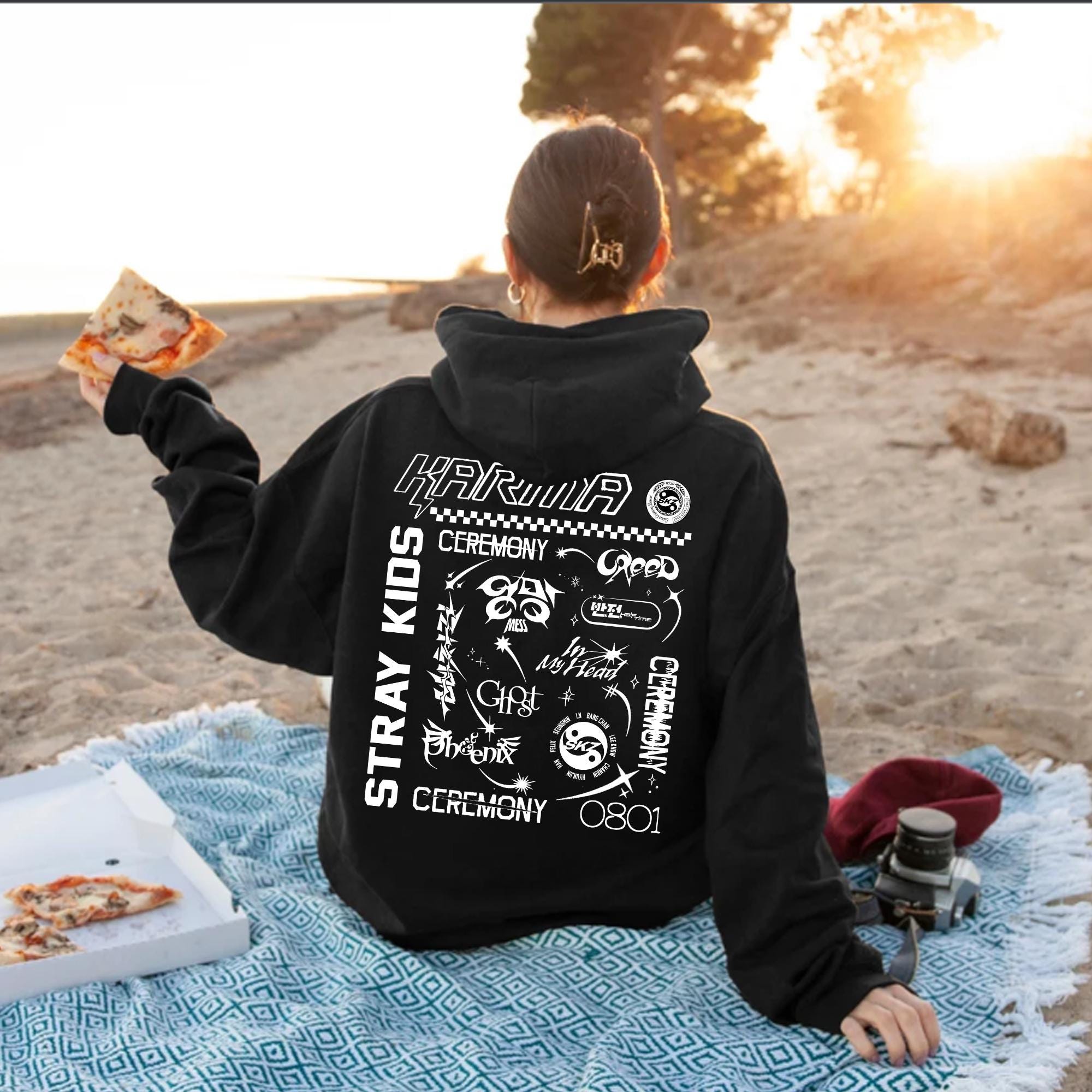 Stray Kids Karma Tracklist Hoodie, Stray Kids Ceremony Shirt