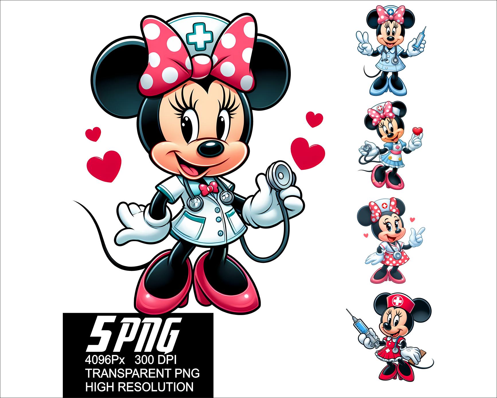 Minnie mouse nurse - Etsy 日本