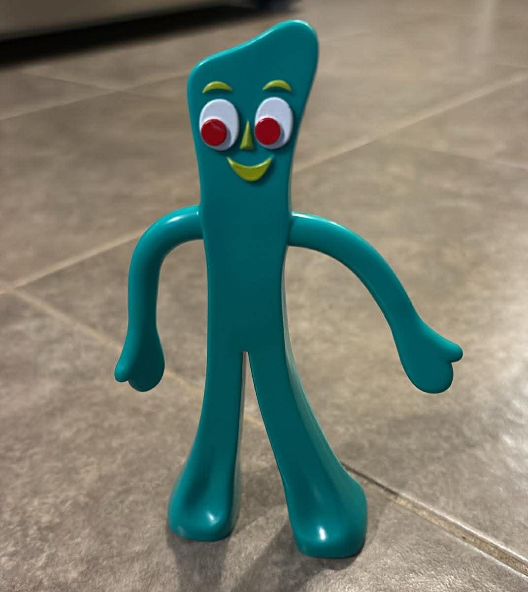 Vintage Gumby Bendable Rubber Figure 6