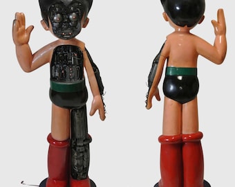 ビリケン商会 鉄腕アトム ゼンマイブリキのおもちゃ – レトロ手塚