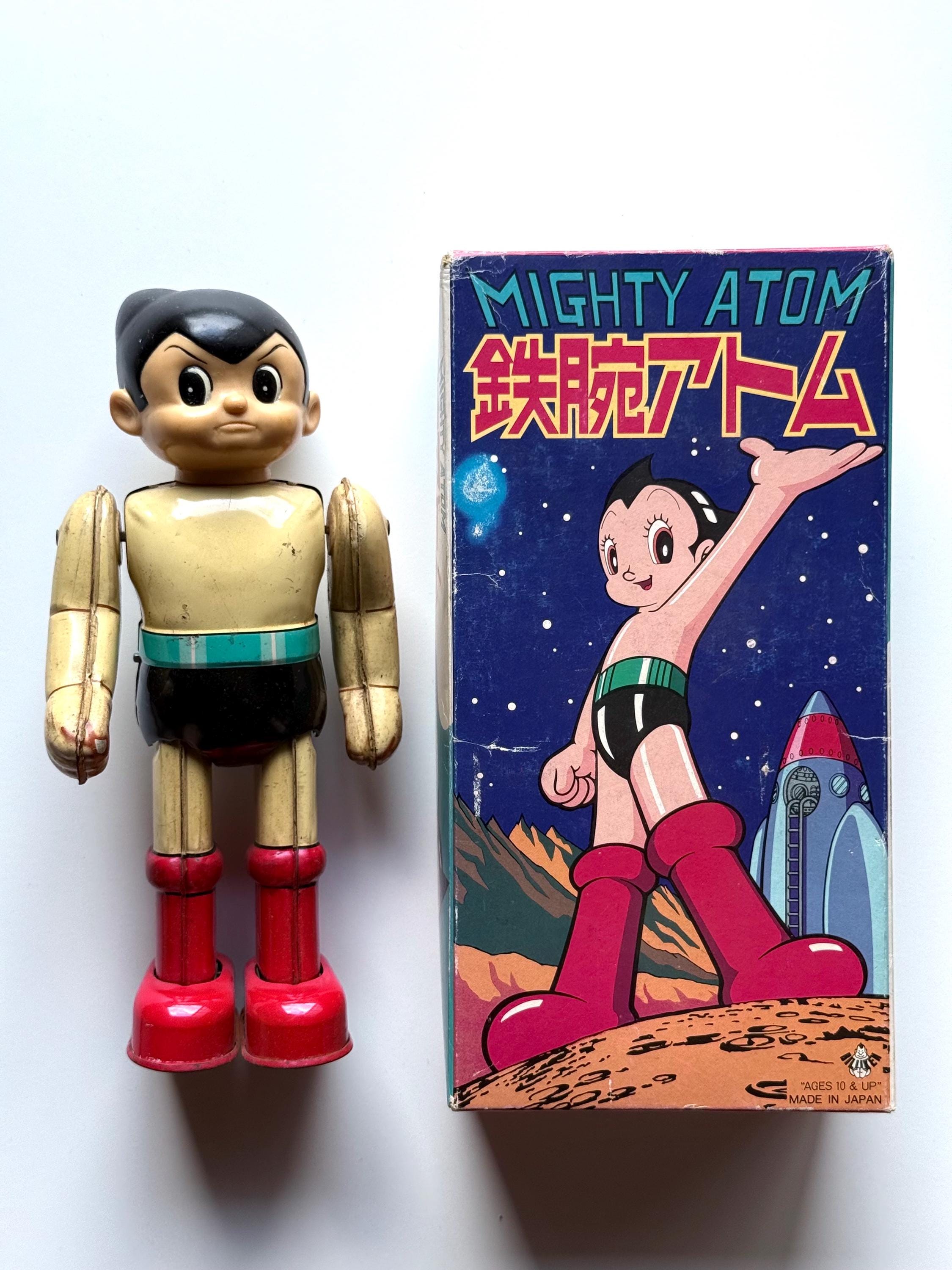 ビリケン商会 鉄腕アトム ゼンマイブリキのおもちゃ – レトロ手塚