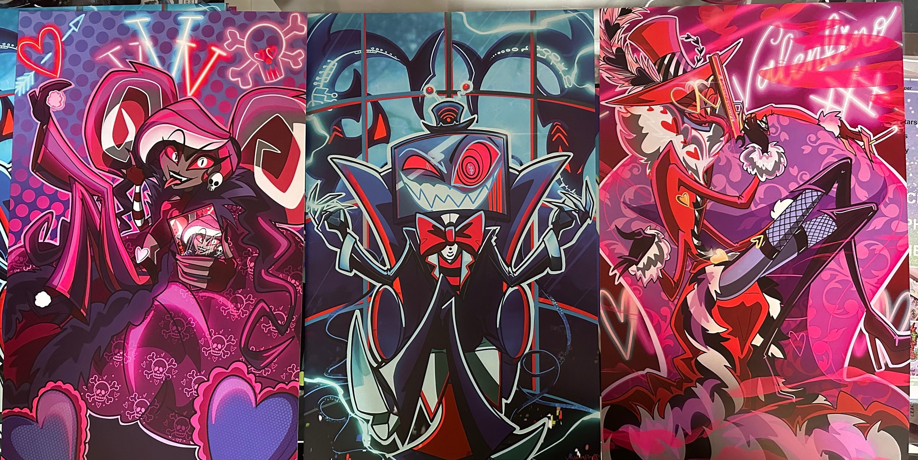 ポスター Hazbin Hotel The Vees In-Universe Poster ポスター Hazbin