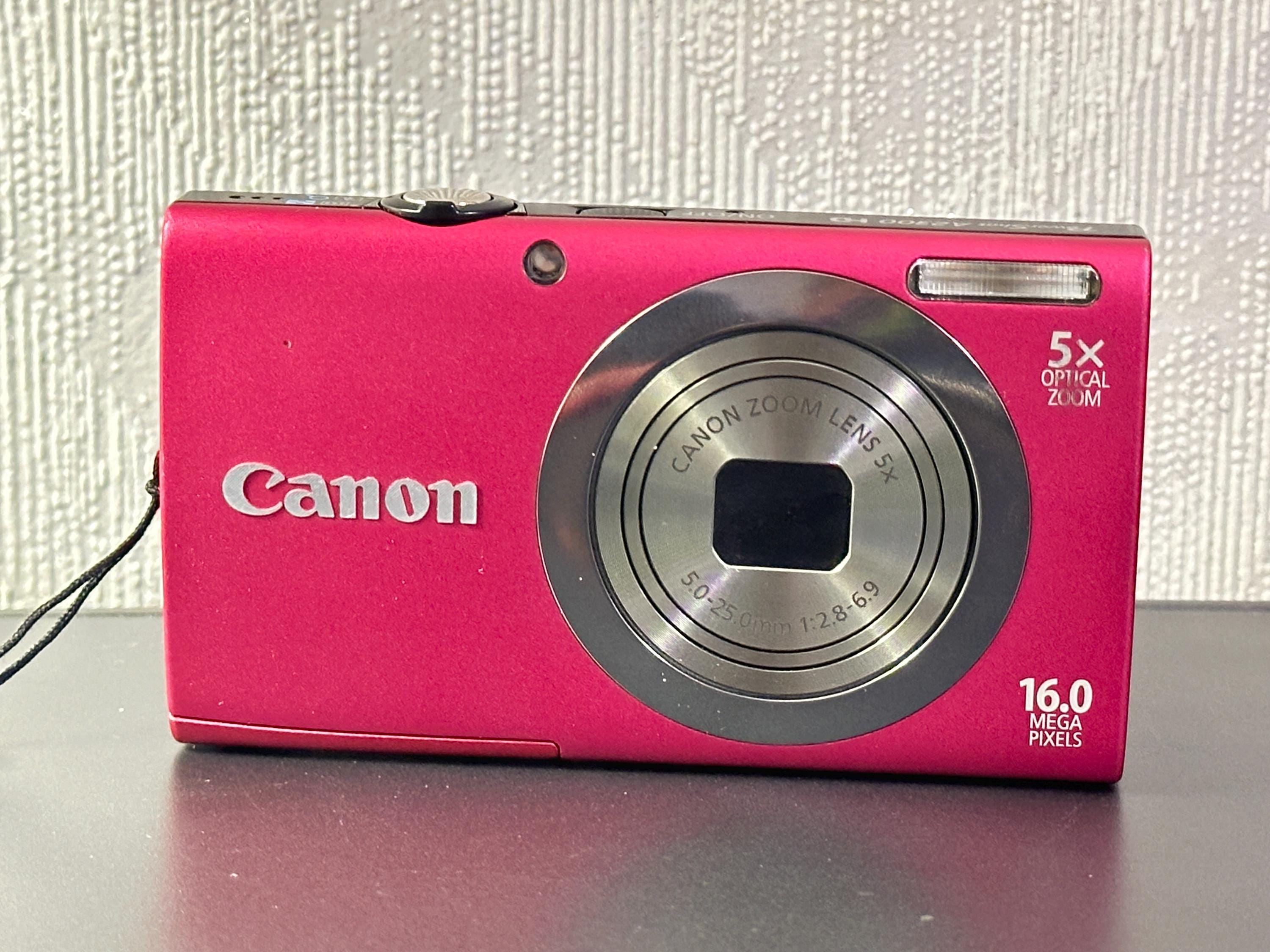 Canon Powershot A2300 HD Pink Digital Camera Canon Powershot A2300