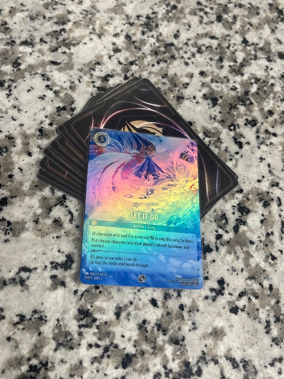 LET IT GO ロルカナ Let It Go (Disney Lorcana Challenge Top 128